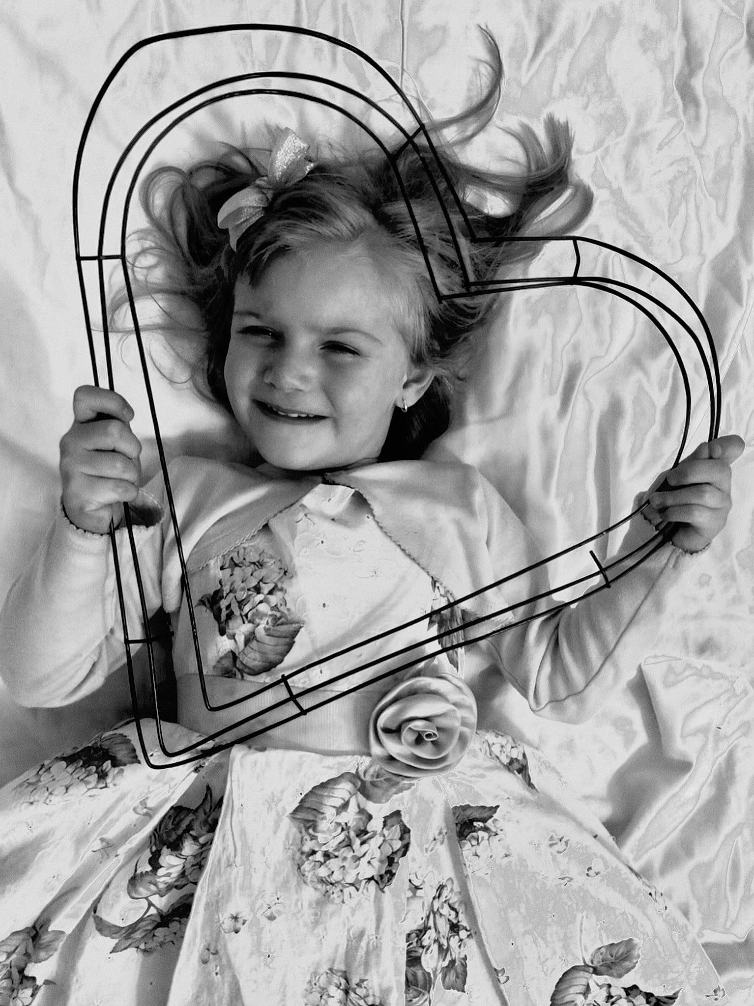 Madilyn Anderson is registered to the contest to win money with this photo: baby, black_and_white, child, illustration, joy, monochrome, person, photography, portrait, smile, stock_photography, style, toddler