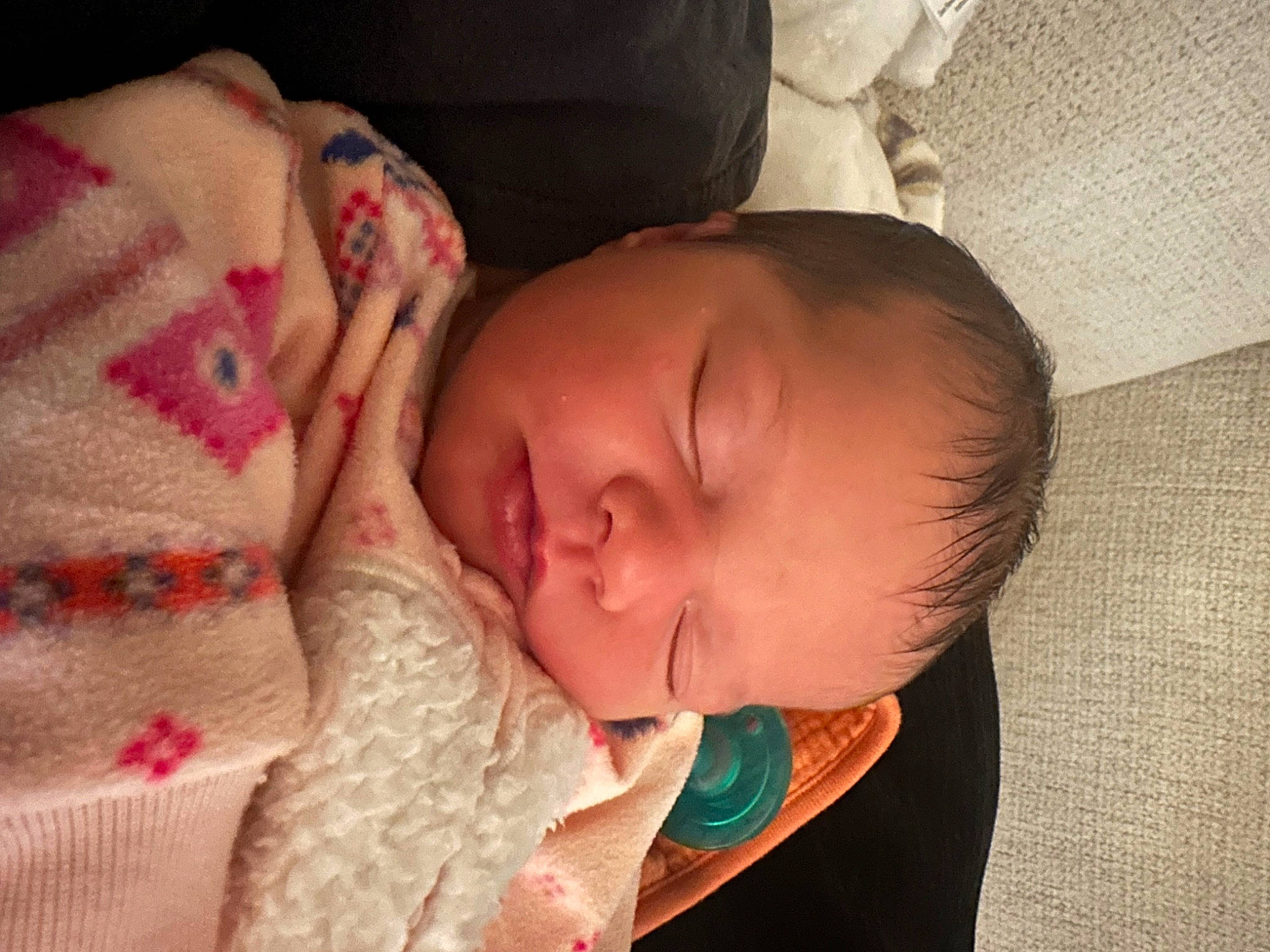 Sophie joined the competition — help win amazing prizes! baby, baby_sleeping, baby_toddler_clothing, bedtime, cheek, child, comfort, ear, finger, head, linens, lip, mouth, neck, nose, person, room, skin, sleeve, textile