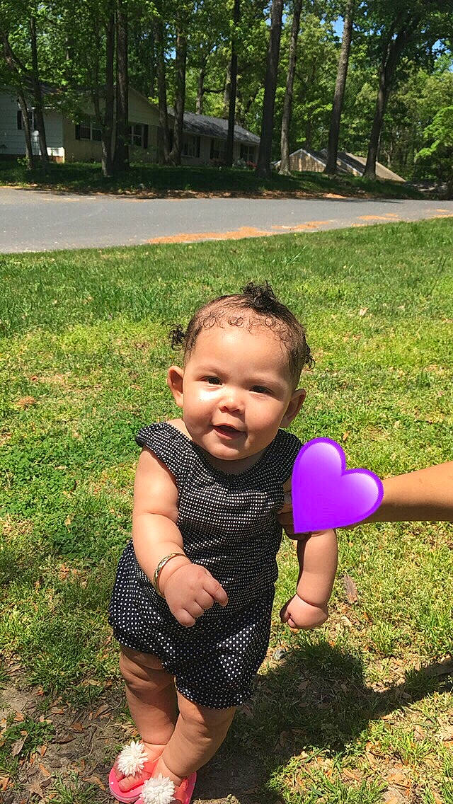 Kamyra is registered to the contest to win money with this photo: child, fun, grass, lawn, leisure, person, plant, play, smile, summer, toddler, tree, vacation