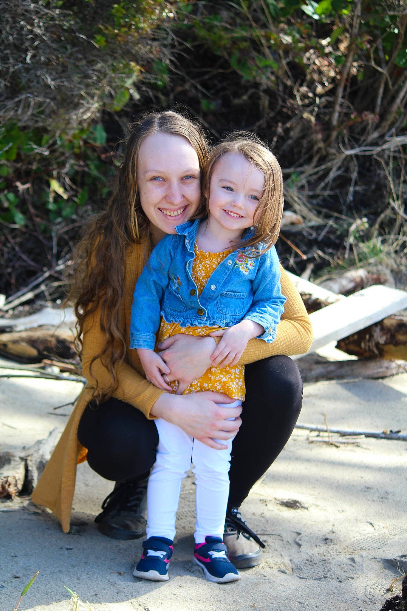 Mackenzie joined the competition — help win amazing prizes! beauty, fawn, fun, grass, hairstyle, happy, joy, leg, leisure, natural_environment, nature, people_in_nature, person, plant, recreation, smile, sneakers, summer, sunlight, toddler