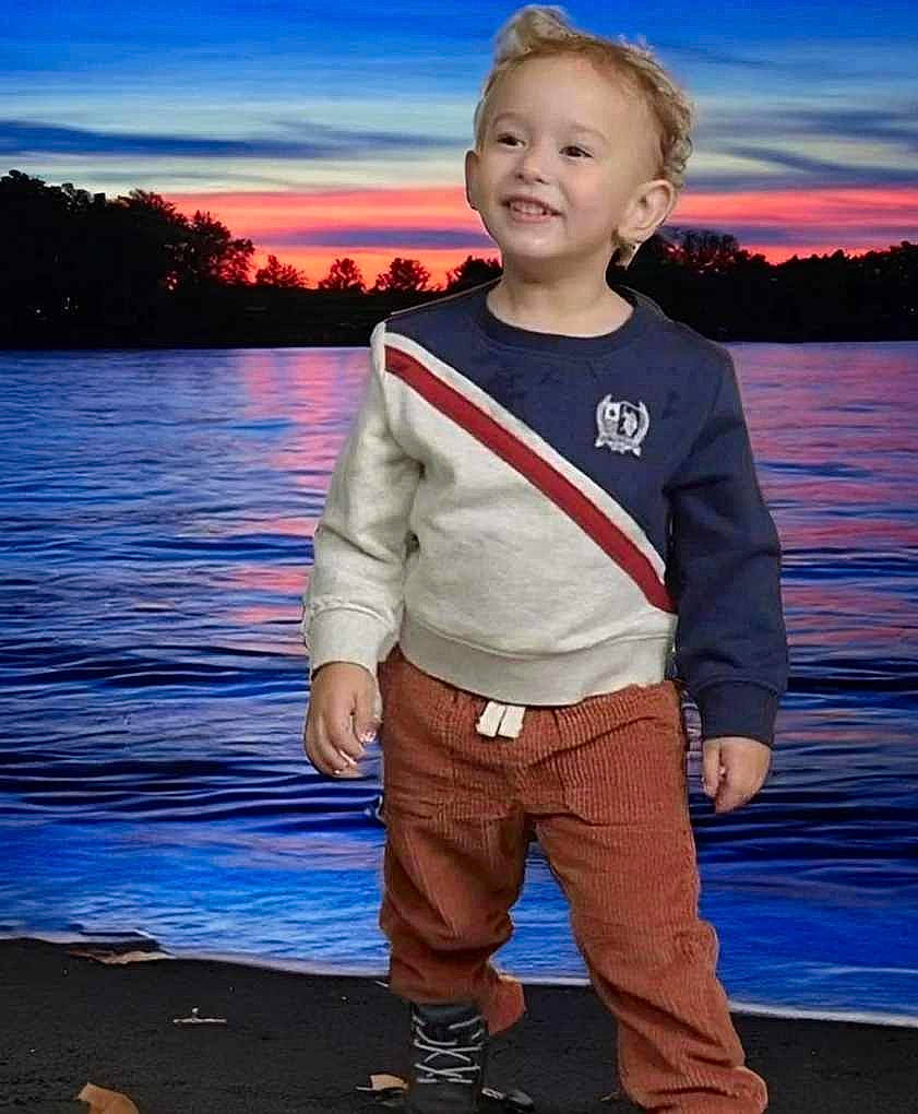 Xzavier joined the competition — help win amazing prizes! arm, blue, child, cloud, electric_blue, eye, flash_photography, fun, happy, horizon, joy, lake, leisure, people_in_nature, person, sky, smile, standing, toddler, travel