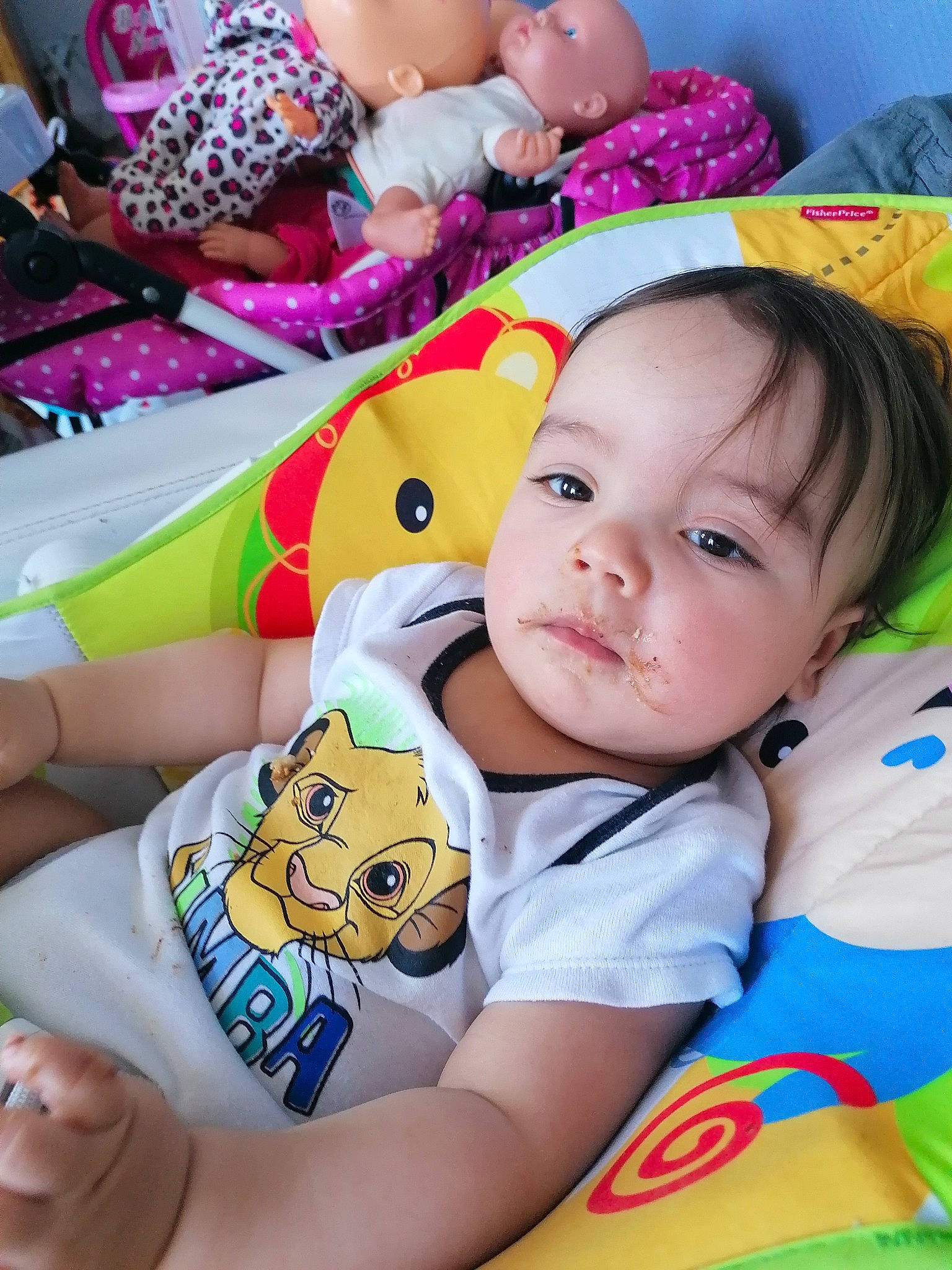 Warren a rejoint le concours — aidez-le/la à gagner de superbes lots ! baby, baby_playing_with_toys, baby_products, baby_toddler_clothing, cheek, child, comfort, fun, happy, leisure, magenta, person, pink, play, playing_with_kids, recreation, sitting, skin, thigh, toddler