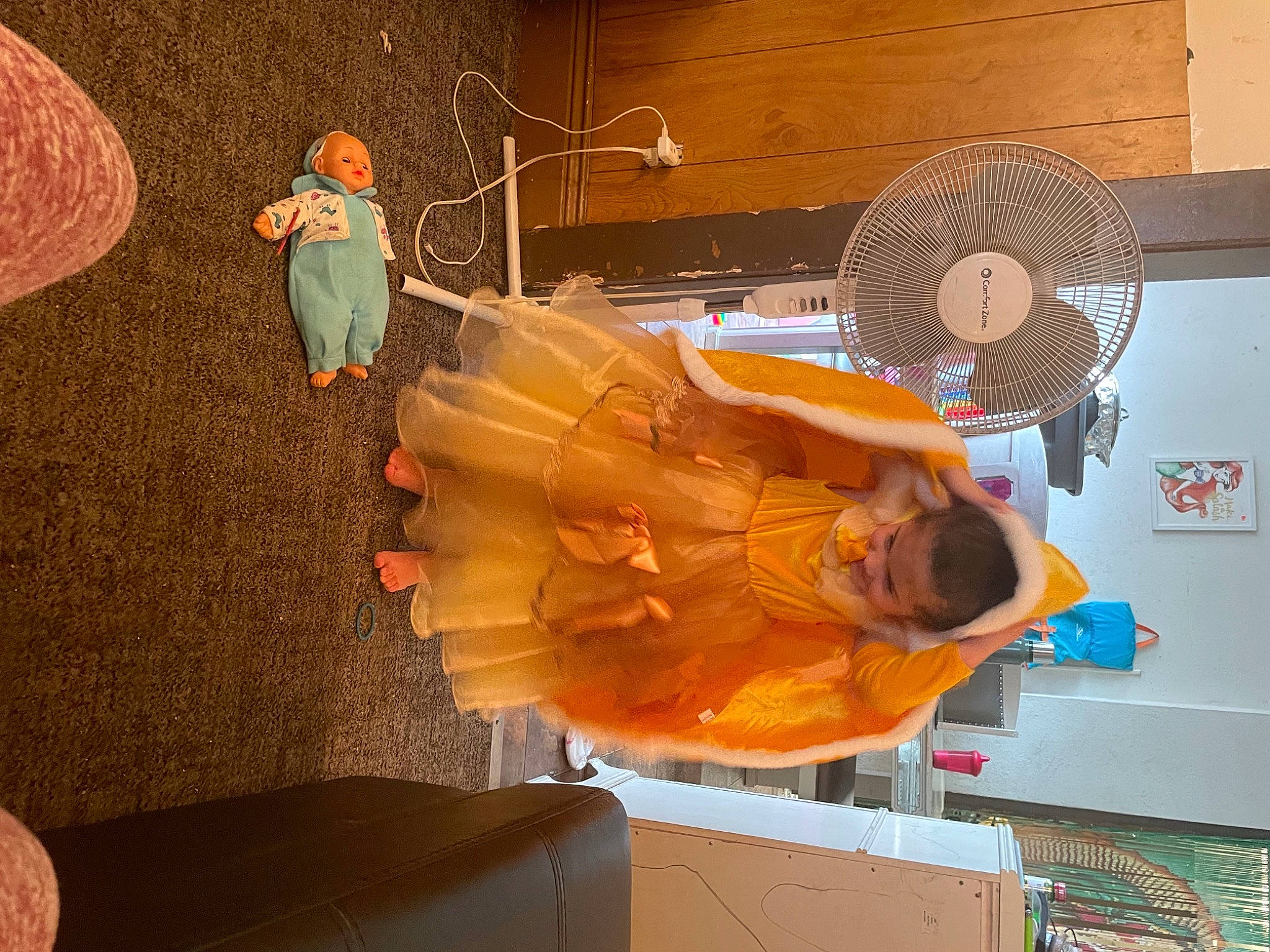 Anavelia joined the competition — help win amazing prizes! animation, art, artist, ceiling, drawing, fun, illustration, interior_design, machine, mechanical_fan, mural, orange, painting, person, room, space, textile, visual_arts, wall, wood