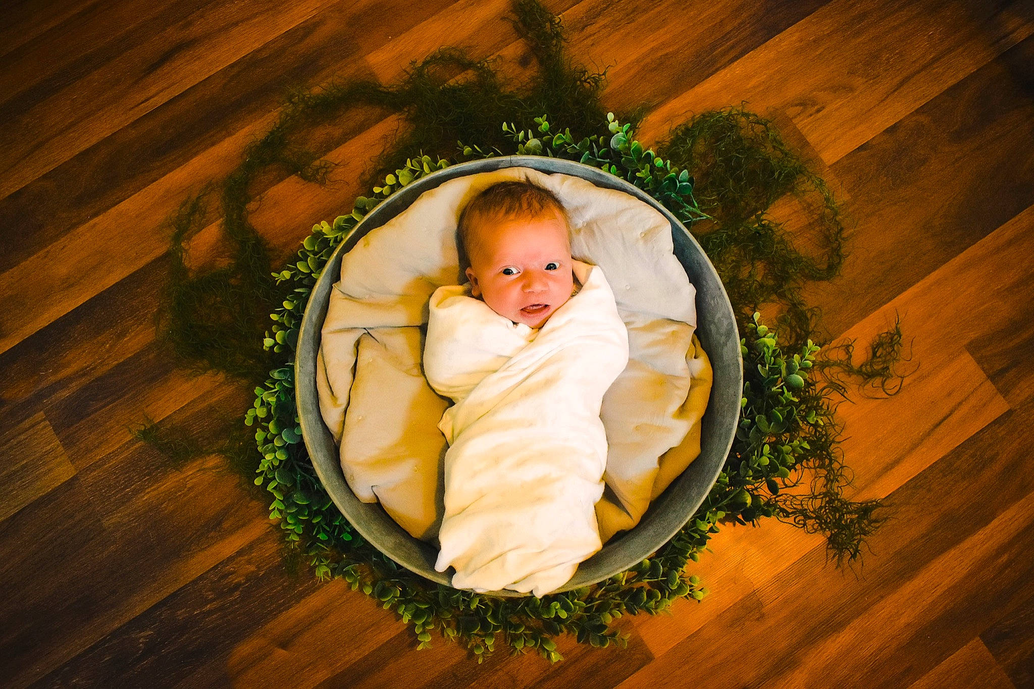 Greyson joined the competition — help win amazing prizes! baby, baby_toddler_clothing, bedtime, cheek, child, comfort, event, eye, face, flooring, grass, happy, hardwood, head, linens, people_in_nature, person, plant, toddler, tree
