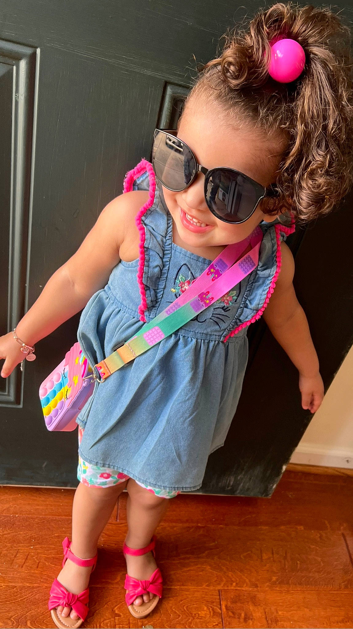 Kehlani joined the competition — help win amazing prizes! child, cool, entertainment, eyewear, face, fashion_design, flooring, fun, goggles, happy, joy, magenta, person, pink, skin, smile, snapshot, street_fashion, summer, sunglasses