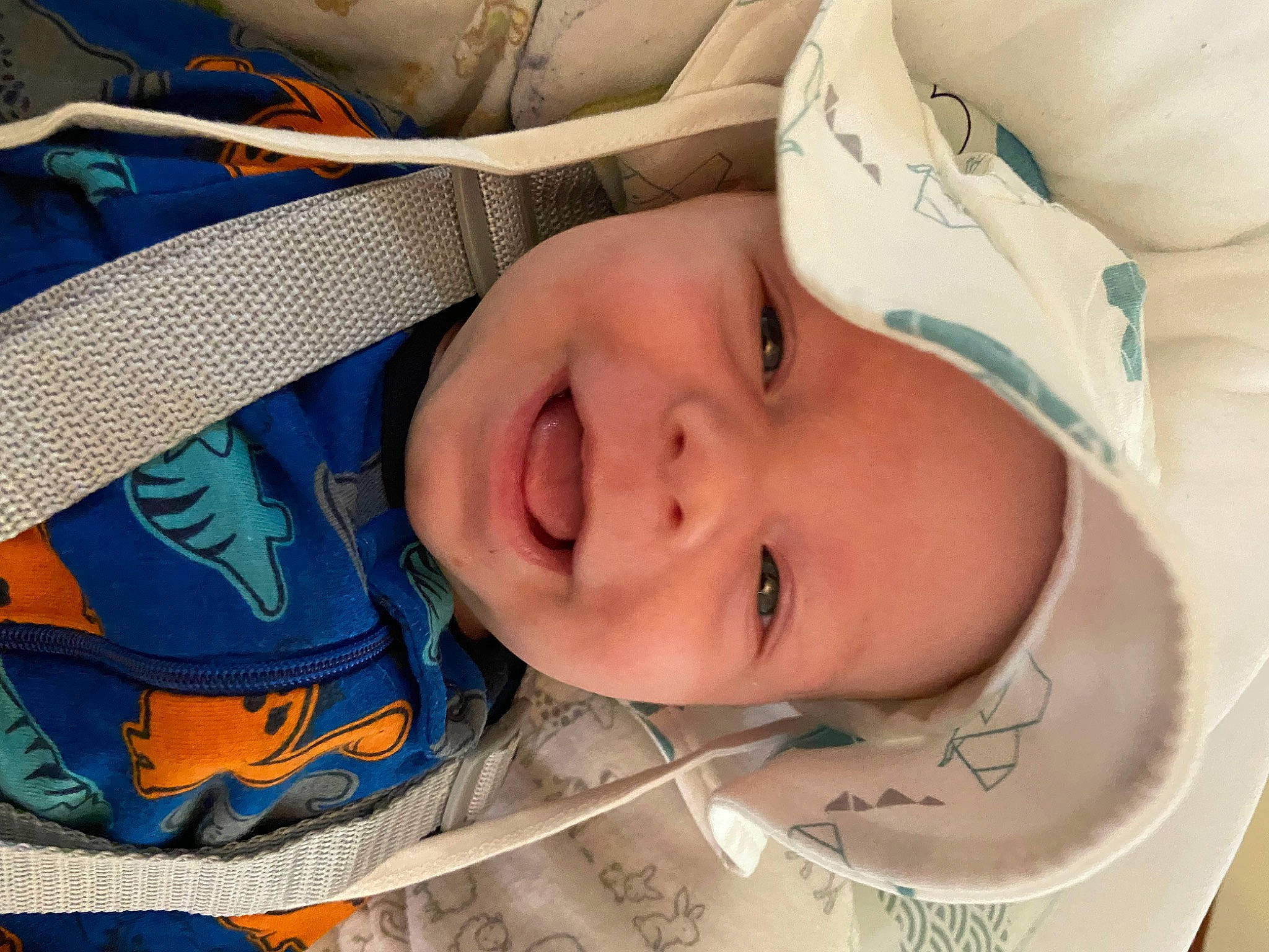 Jaxtyn is registered to the contest to win money with this photo: azure, baby, baby_products, cheek, child, close_up, eye, eyebrow, eyelash, happy, headgear, headwear, iris, lip, mouth, nose, person, product, skin, smile