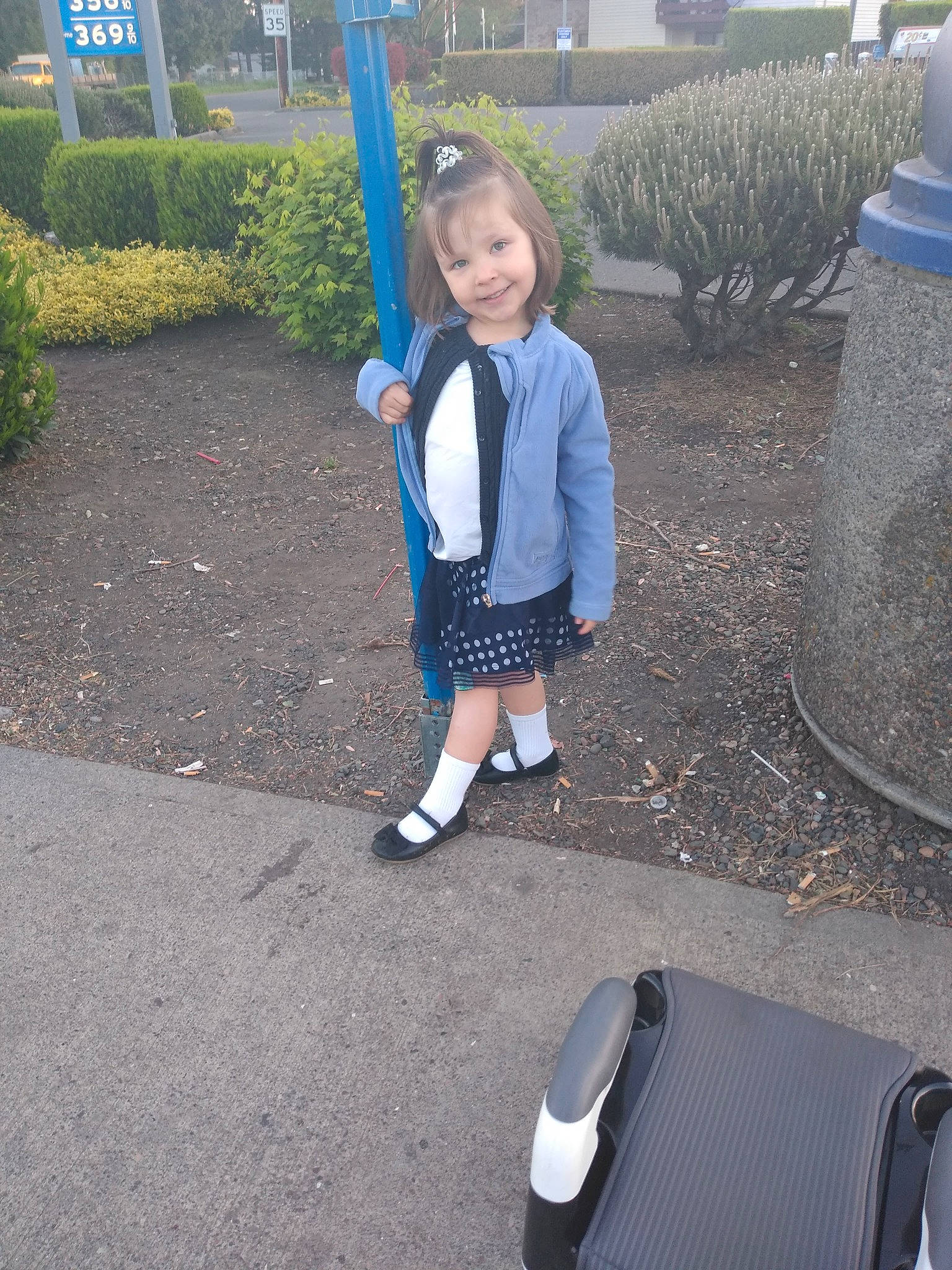 Kayani is registered to the contest to win money with this photo: child, joy, person, plant, play, product, recreation, smile, toddler, tree, vacation