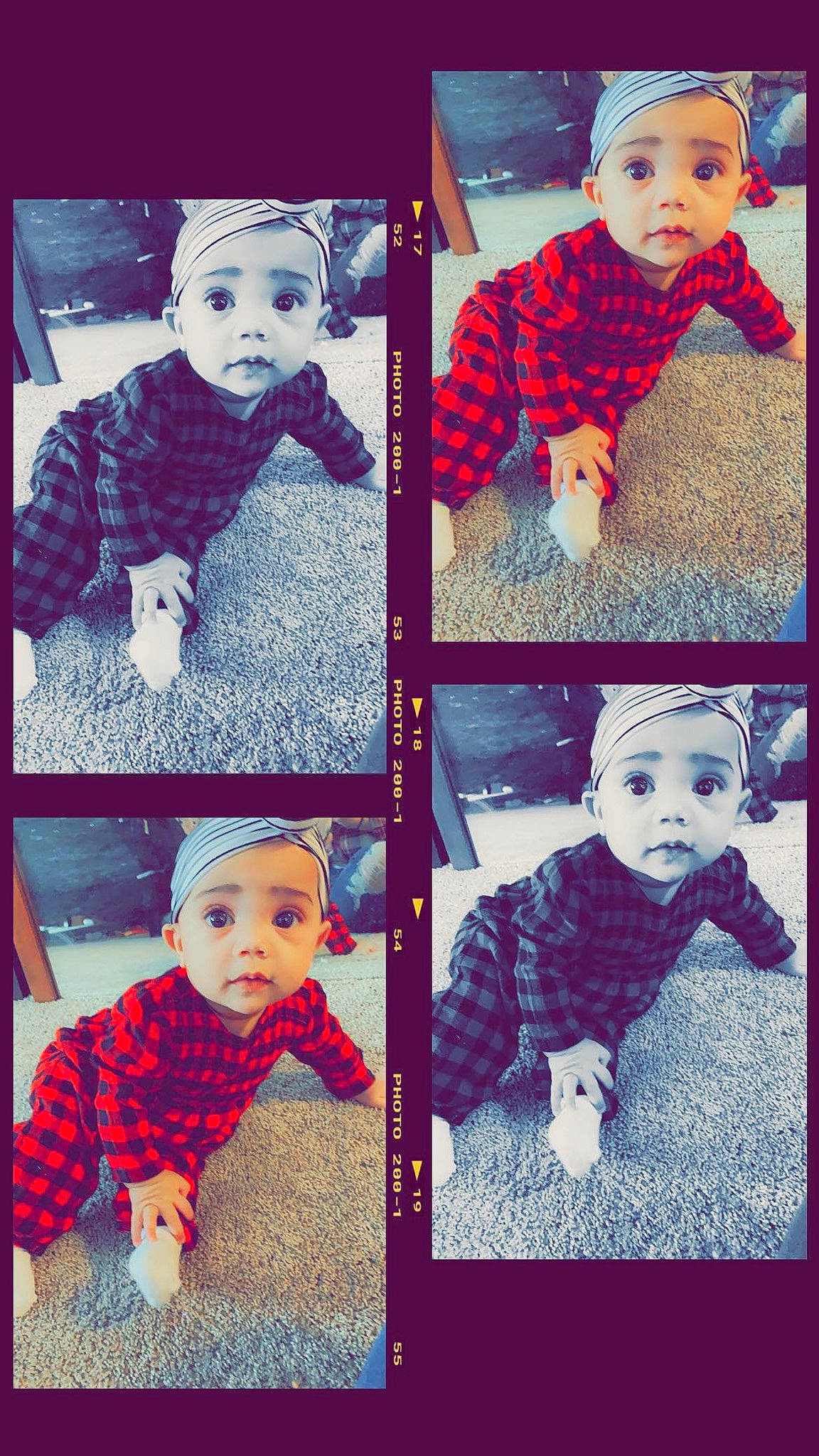 Laylah joined the competition — help win amazing prizes! baby_toddler_clothing, blue, cheek, eye, face, facial_expression, green, happy, head, human, line, mammal, organ, outerwear, person, photograph, product, red, sleeve, toddler