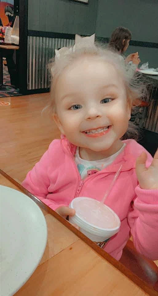 Journey joined the competition — help win amazing prizes! baby, baby_toddler_clothing, cheek, child, dishware, drinkware, food, food_craving, fun, happy, iris, joy, person, pink, plate, room, serveware, skin, smile, table