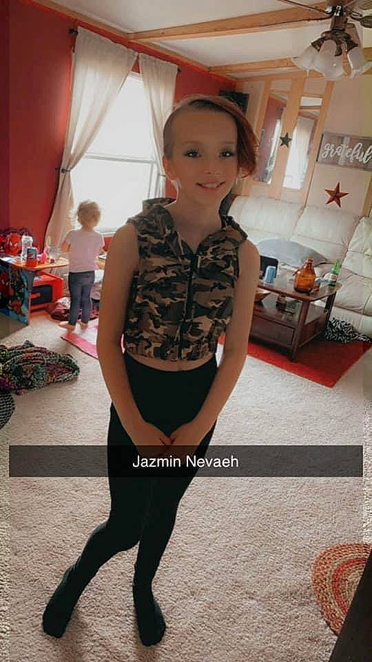 Jazmin joined the competition — help win amazing prizes! abdomen, black_hair, fashion_design, flooring, human_leg, jewellery, joy, knee, long_hair, neck, necklace, pantyhose, person, sleeve, smile, spandex, sportswear, stocking, street_fashion, thigh