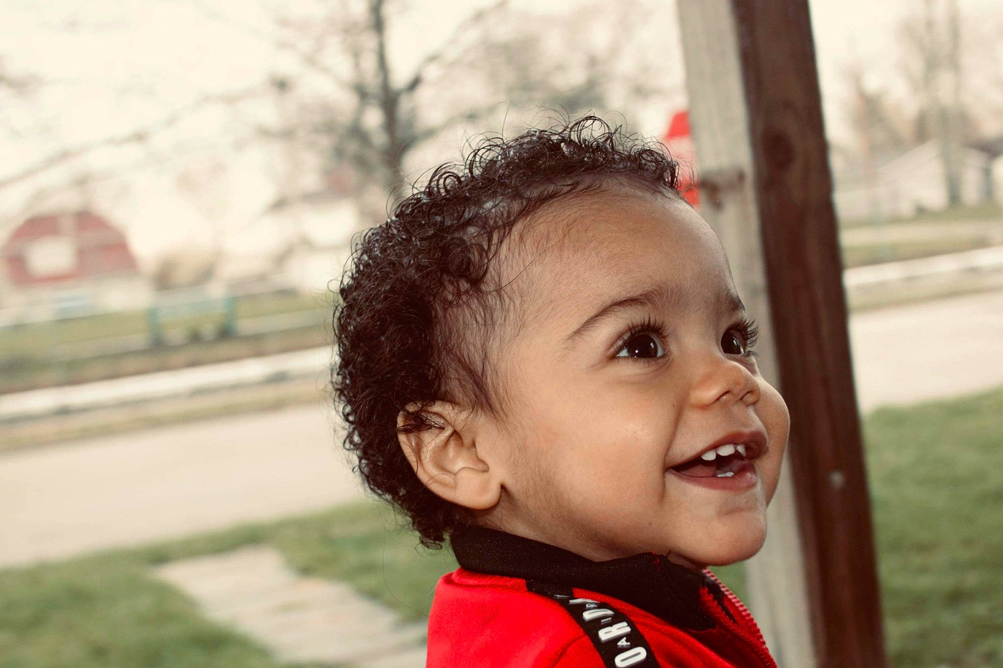 Jaxsyn is registered to the contest to win money with this photo: beauty, child, chin, cool, eye, eyebrow, eyelash, fun, grass, happy, head, iris, leisure, lip, nose, person, plant, skin, smile, toddler