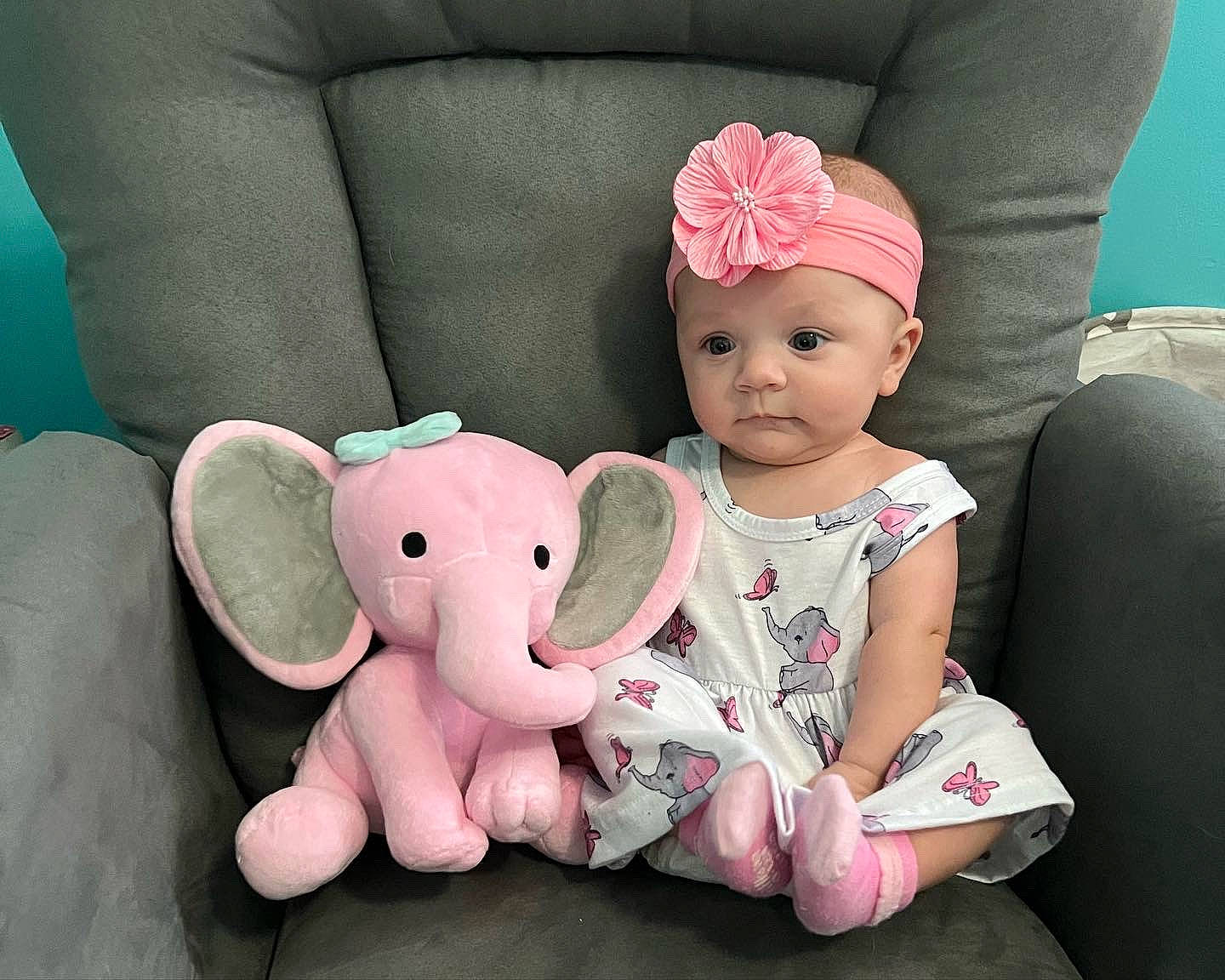 Dorothea joined the competition — help win amazing prizes! baby, baby_toddler_clothing, cap, child, comfort, costume_hat, fashion_accessory, happy, headgear, headwear, magenta, person, pink, plush, product, sleeve, stuffed_toy, teddy_bear, textile, toddler
