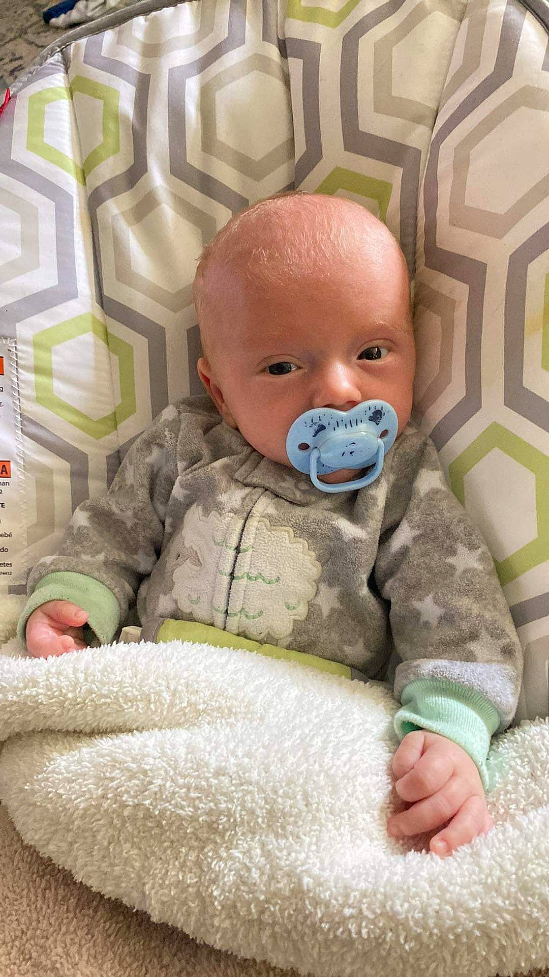 Walker joined the competition — help win amazing prizes! baby, baby_products, baby_safety, baby_sleeping, baby_toddler_clothing, cheek, child, comfort, flooring, fur, linens, mouth, nose, person, room, sitting, skin, sleeve, toddler