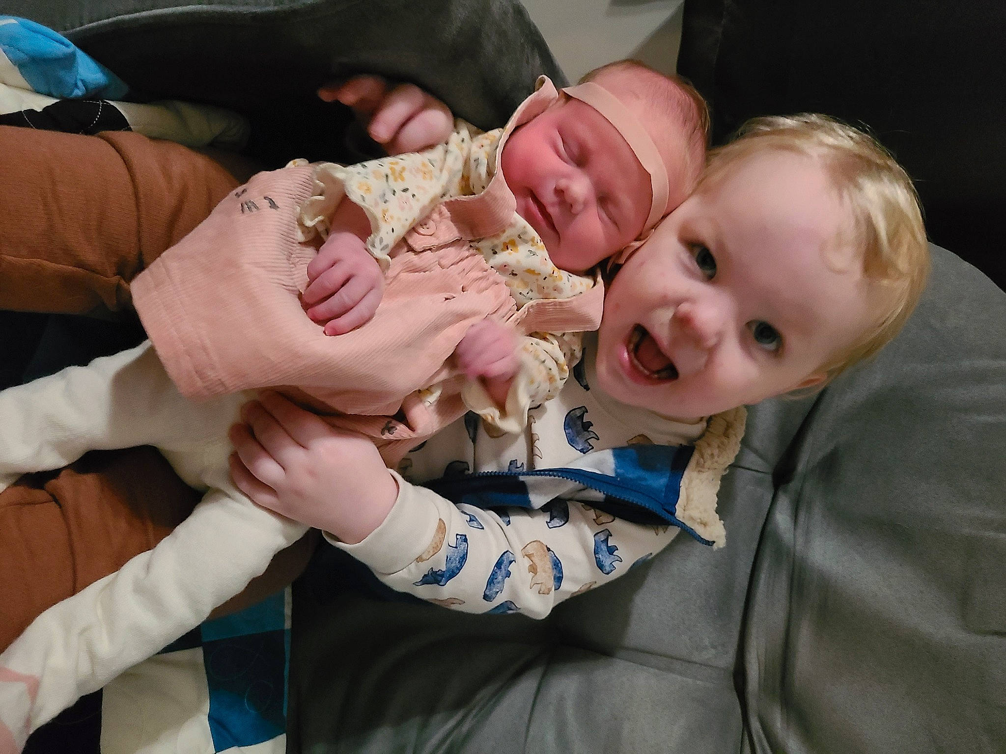 Kyler joined the competition — help win amazing prizes! baby, baby_products, baby_toddler_clothing, cheek, child, comfort, event, finger, fun, gesture, grass, happy, lap, laugh, nail, person, sitting, smile, thumb, toddler