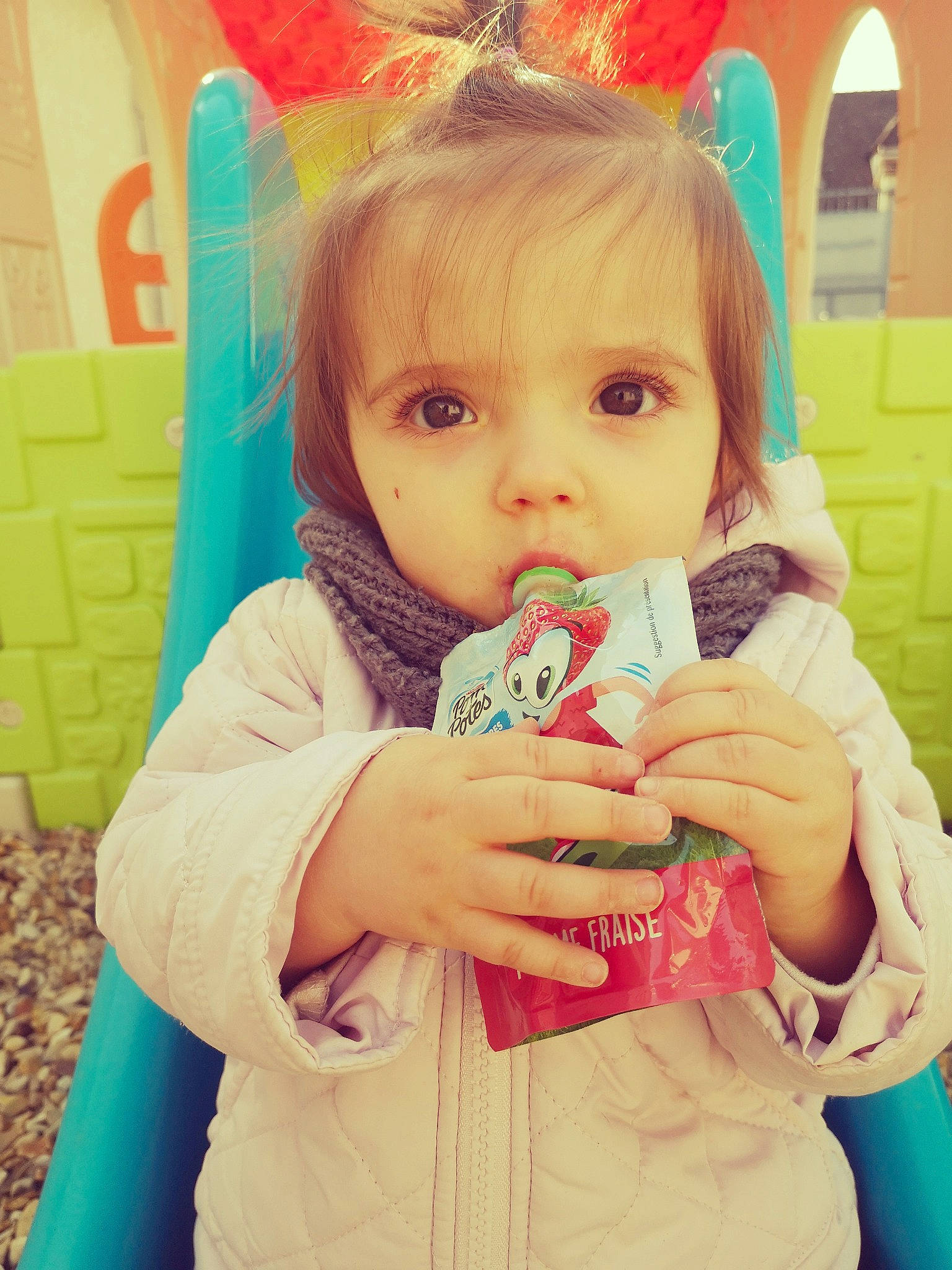 Carla a rejoint le concours — aidez-le/la à gagner de superbes lots ! baby, beauty, cheek, child, eye, face, forehead, fun, hair, happy, head, iris, lip, nose, person, pink, play, product, skin, snapshot