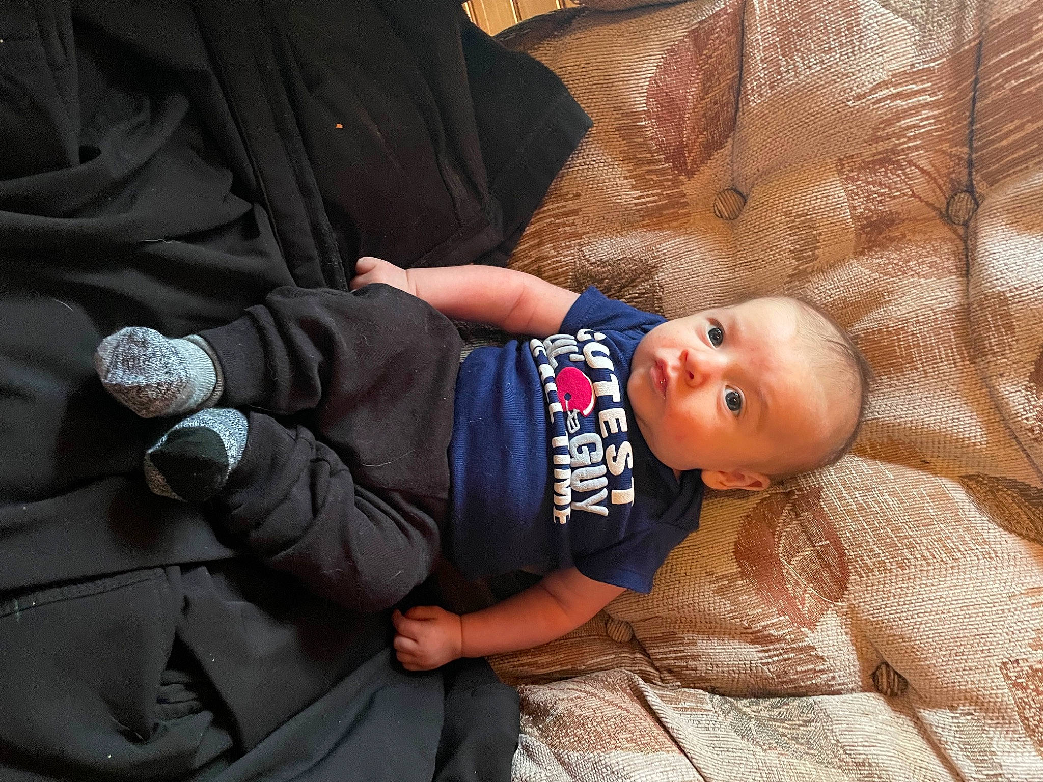 Terry joined the competition — help win amazing prizes! baby, baby_products, baby_toddler_clothing, bedding, button, child, comfort, couch, face, flooring, fur, linens, nap, person, sitting, sleep, sleeve, textile, toddler, tree