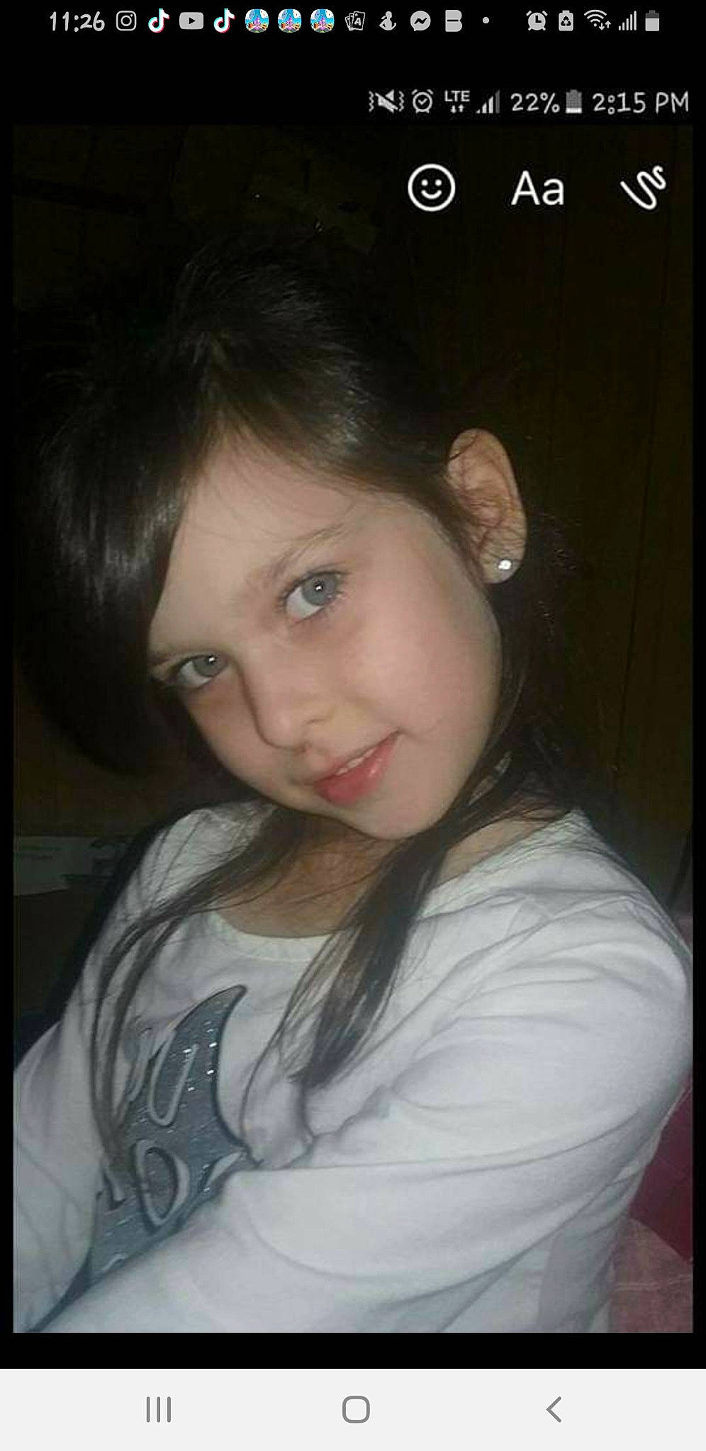 Lillyaunna joined the competition — help win amazing prizes! bangs, black_hair, cheek, ear, eyebrow, eyelash, flash_photography, forehead, fun, happy, iris, jaw, layered_hair, lip, neck, nose, organ, person, skin, smile