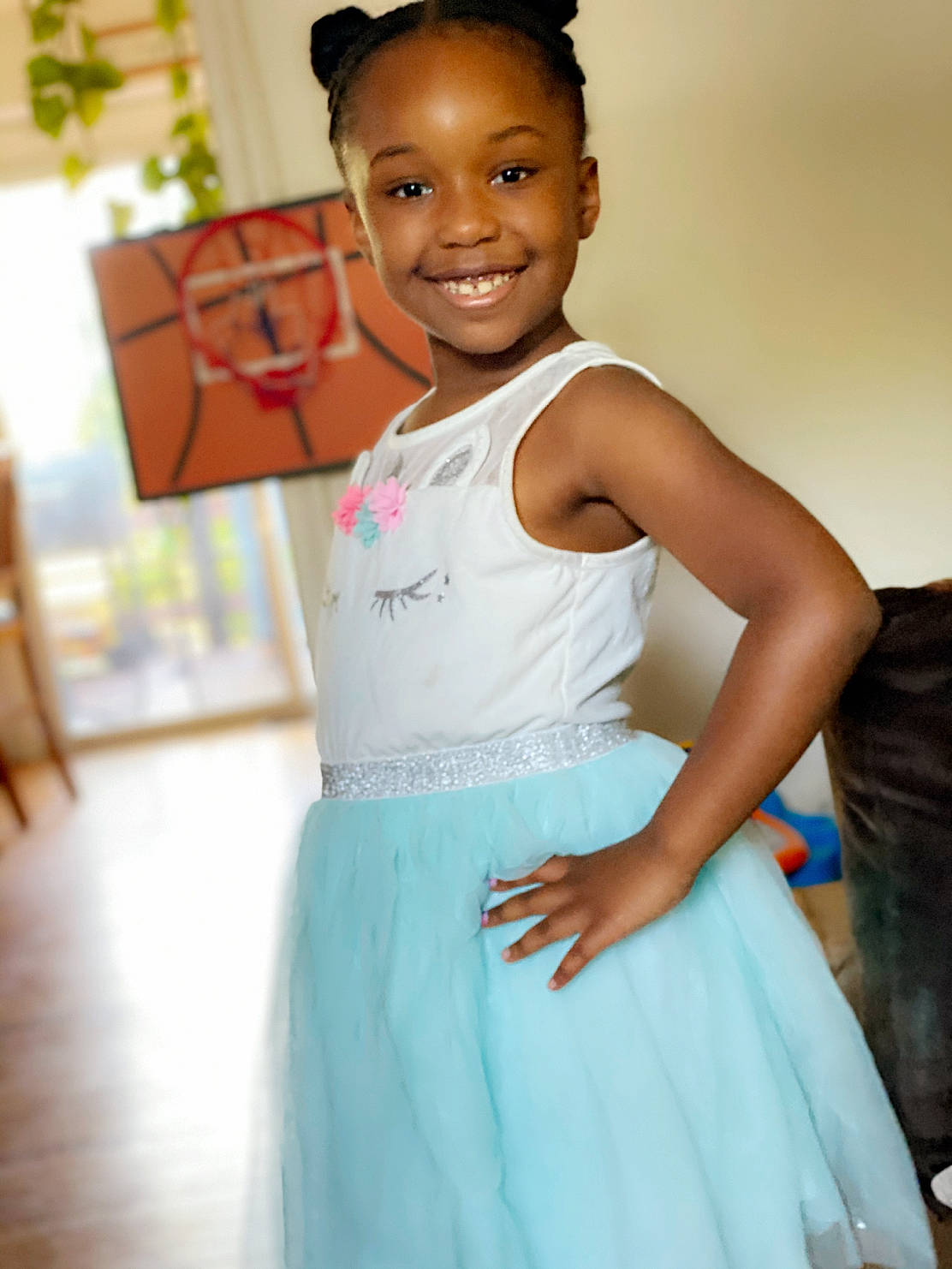 Zariah joined the competition — help win amazing prizes! abdomen, baby_toddler_clothing, black_hair, day_dress, dress, eye, face, fashion_design, flash_photography, happy, joy, neck, one_piece_garment, person, shoulder, skin, sleeve, smile, standing, toddler