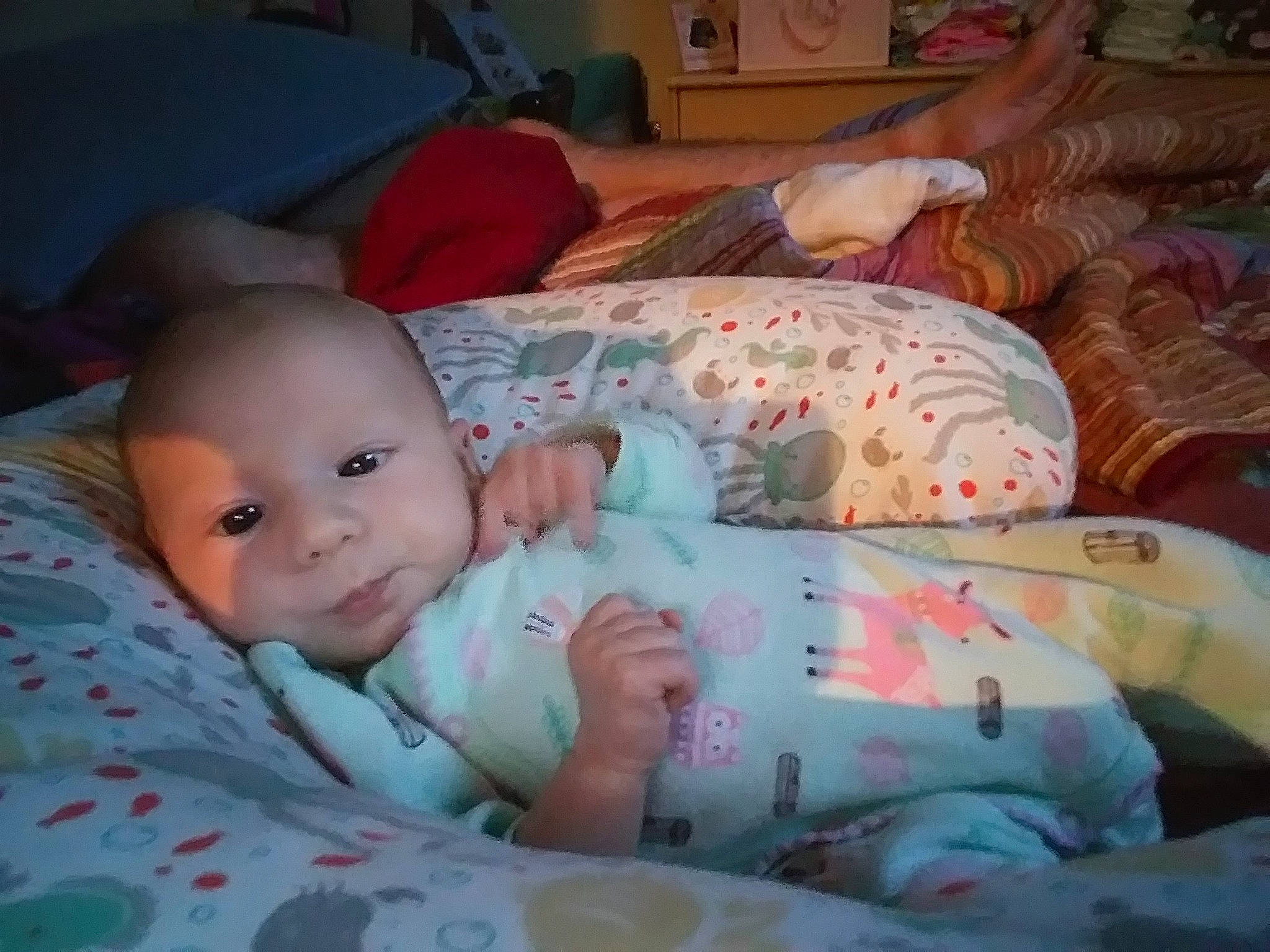 Althea is registered to the contest to win money with this photo: baby, bedtime, cheek, child, person, toddler