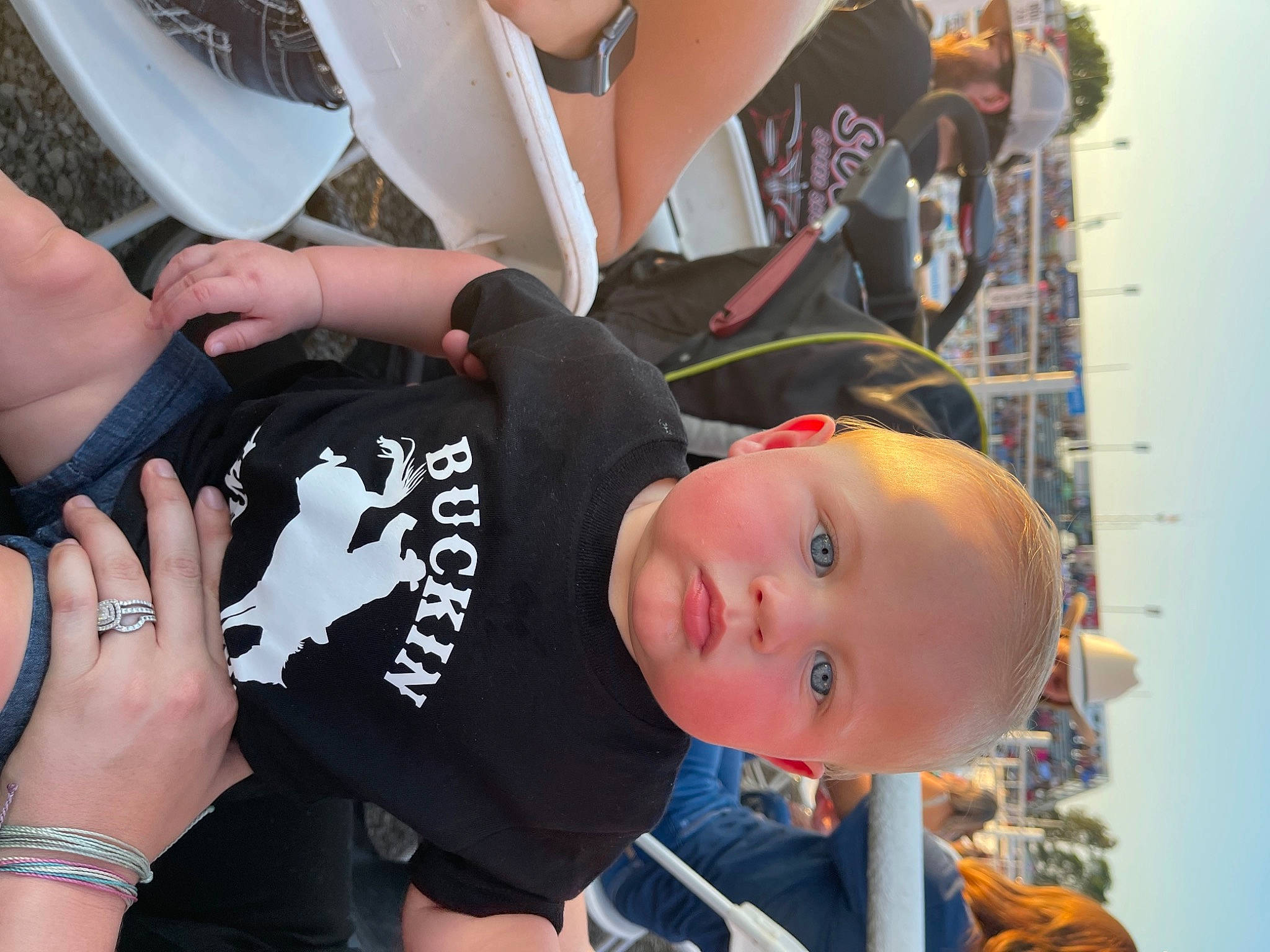 Ford is registered to the contest to win money with this photo: baby, child, cool, elbow, eyewear, fashion_accessory, finger, fun, gesture, hand, happy, hat, headgear, headwear, joint, leisure, mouth, person, personal_protective_equipment, thumb