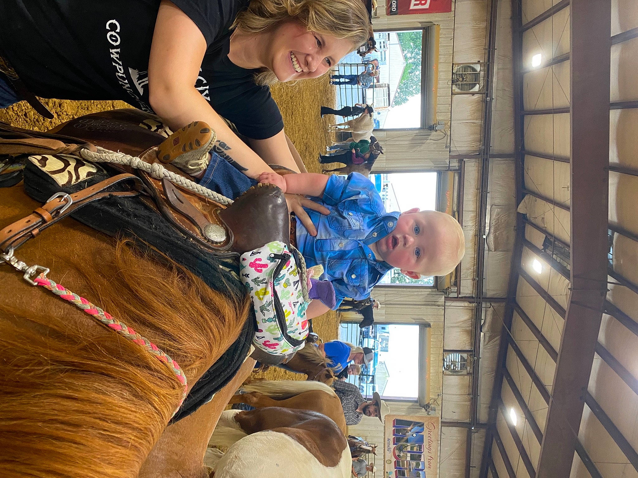 Ford joined the competition — help win amazing prizes! bridle, clothing, engineering, event, fawn, fun, fur, headwear, horse_supplies, horse_tack, joy, leisure, mane, mare, pack_animal, person, recreation, rein, smile, sorrel