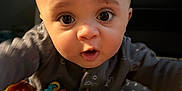 Kingston joined the competition — help win amazing prizes! baby, beverage, bodypart, coffee, coffeecup, couch, crawling, cutlery, face, finger, furniture, hand, happy, head, person, photography, portrait, smile, spoon, toy