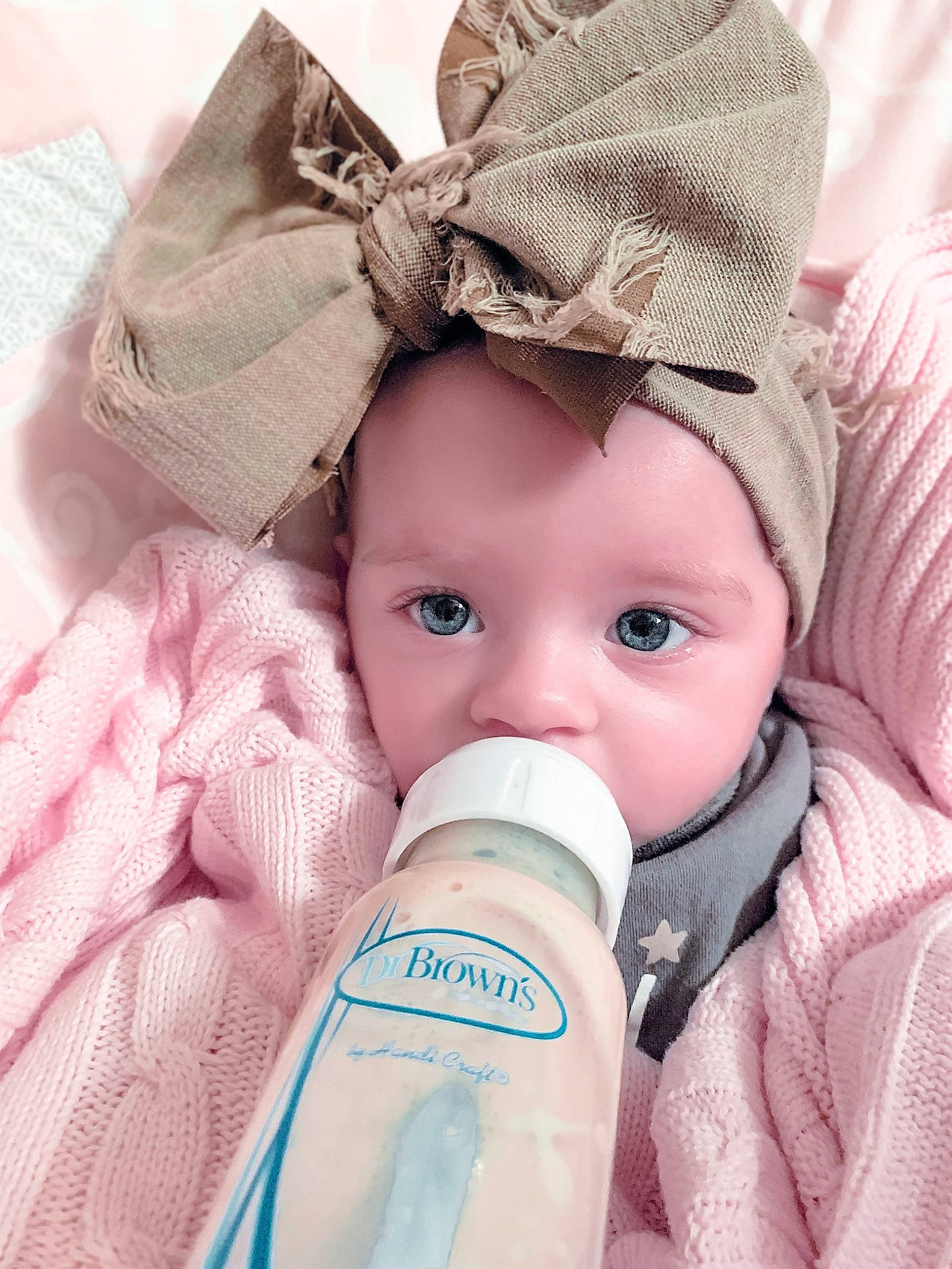 Hallie joined the competition — help win amazing prizes! baby, baby_bottle, baby_products, birth, bottle, cheek, child, eye, face, forehead, headgear, nose, person, product, skin, toddler