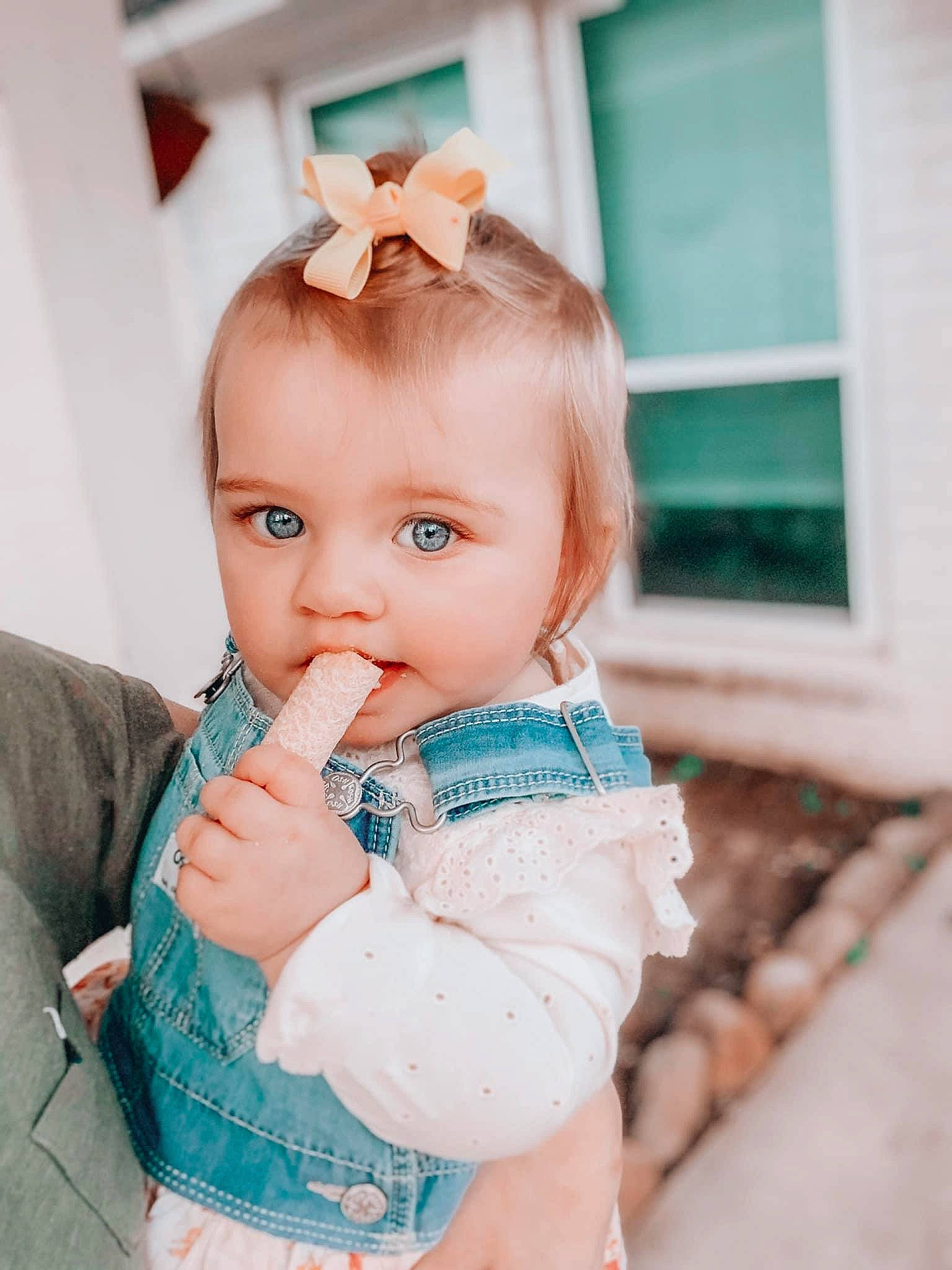 Hallie is registered to the contest to win money with this photo: baby, baby_products, baby_toddler_clothing, beauty, cheek, child, ear, eye, person, photograph, photography, pink, product, skin, snapshot, toddler