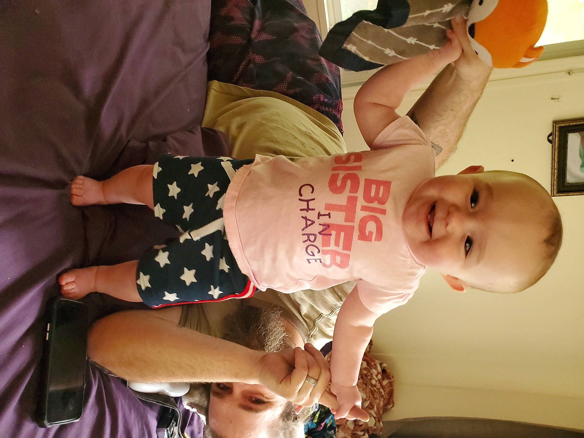 Acelyn joined the competition — help win amazing prizes! arm, child, happy, joy, leg, person, toddler