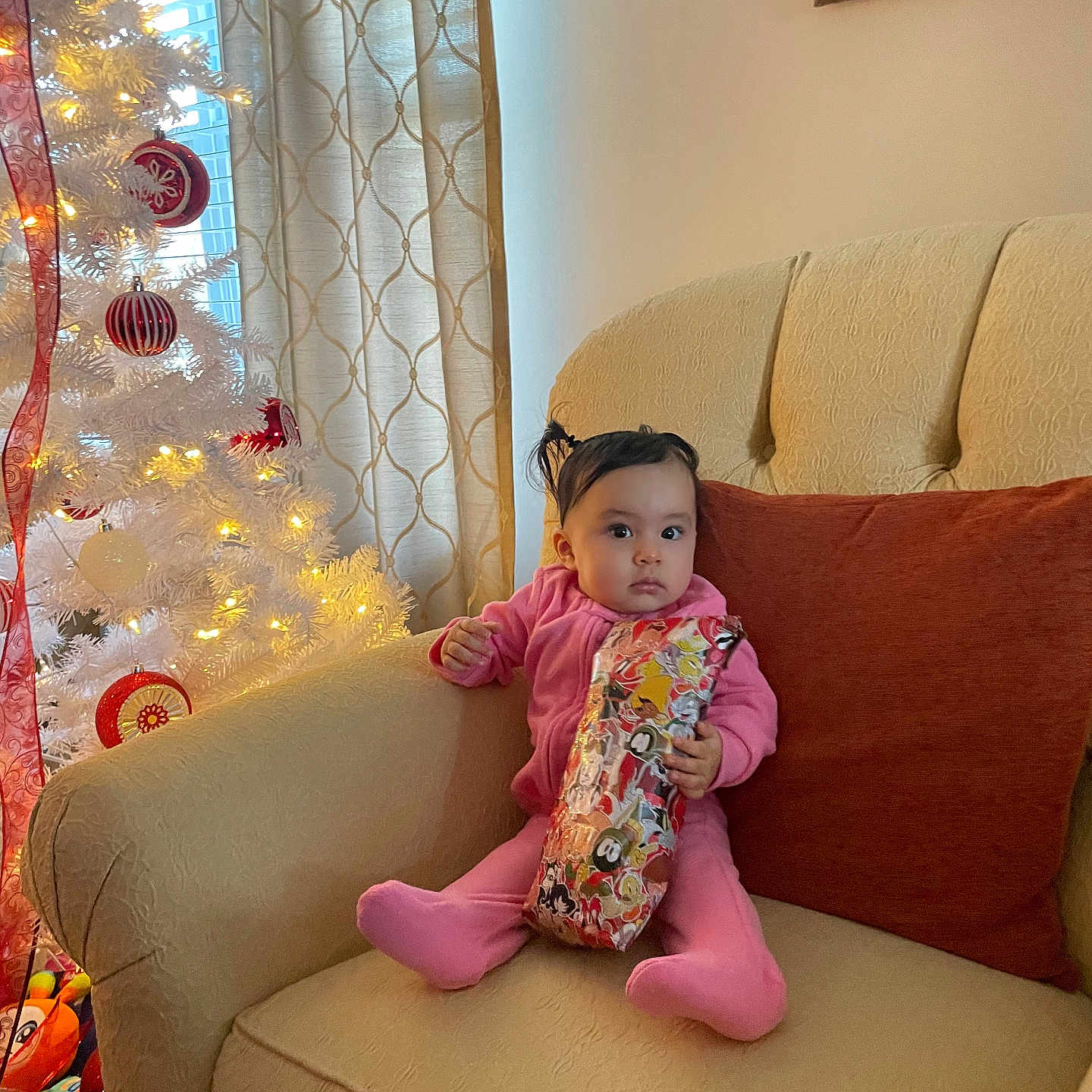 Rose joined the competition — help win amazing prizes! architecture, baby, building, clothing, couch, cushion, face, festival, furniture, head, homedecor, hosiery, indoors, livingroom, person, photography, portrait, room, sitting, sock