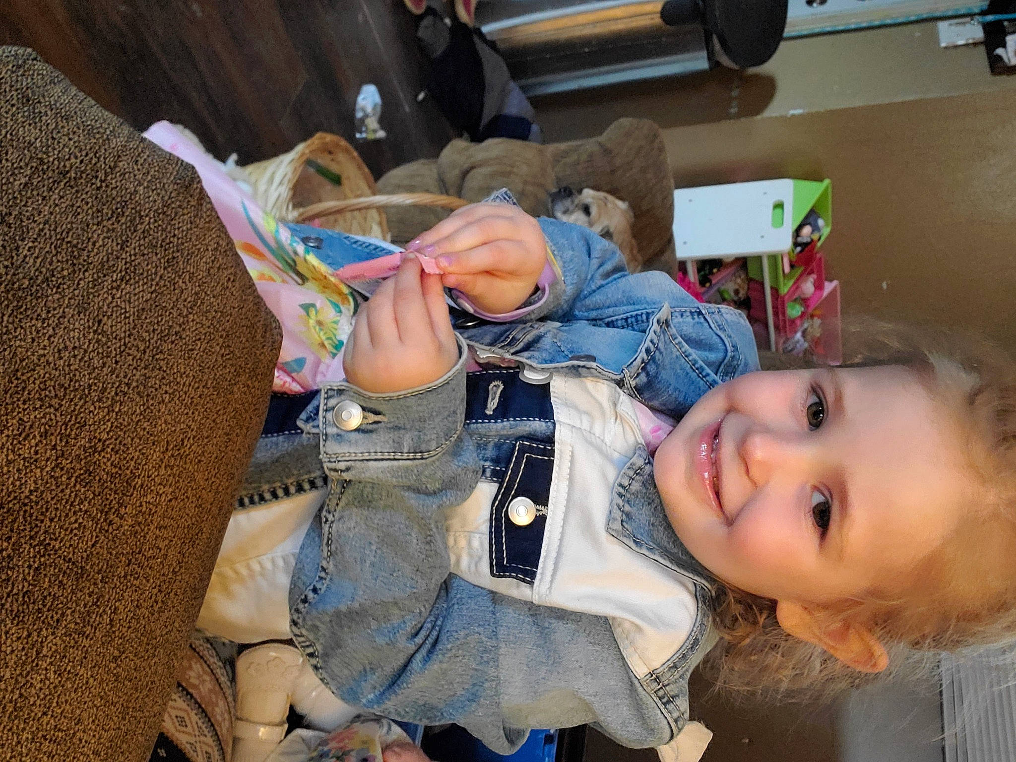 Harmony is registered to the contest to win money with this photo: child, joy, person, toddler