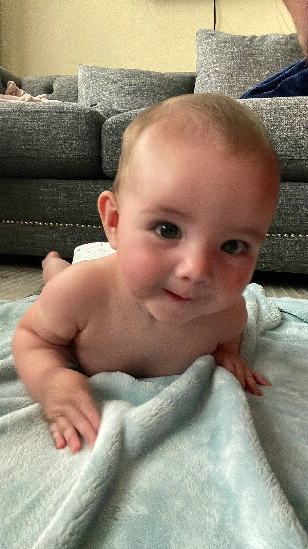 Danielle joined the competition — help win amazing prizes! baby, baby_toddler_clothing, cheek, chest, comfort, eye, eyebrow, eyelash, face, flooring, forehead, hairstyle, head, iris, lip, neck, nose, person, sitting, skin