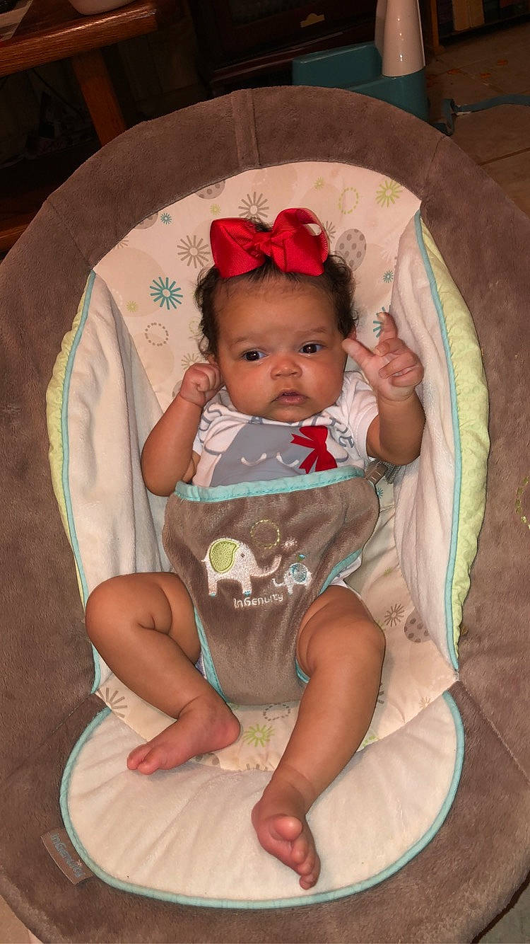 Novalee joined the competition — help win amazing prizes! baby, baby_products, child, person, product, toddler