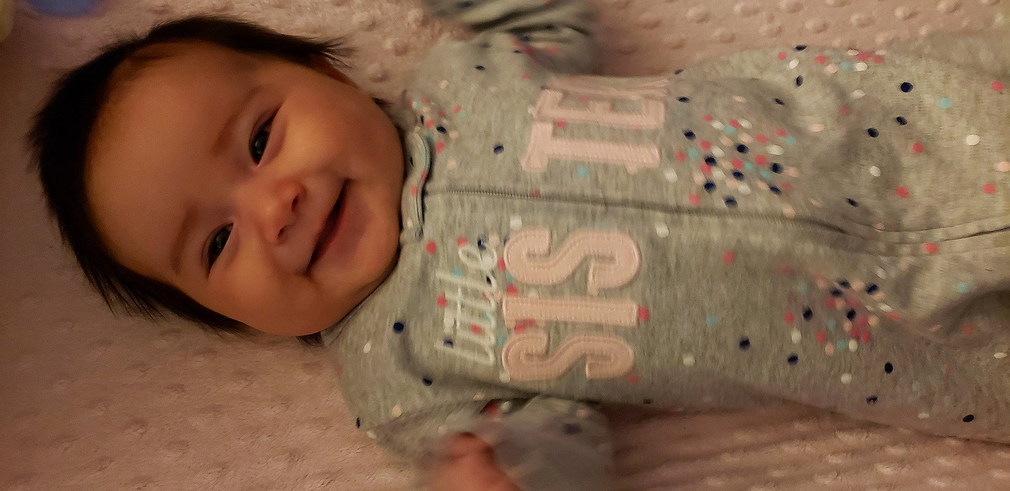 Miley joined the competition — help win amazing prizes! baby, bedtime, cheek, child, head, joy, nose, person, skin, toddler