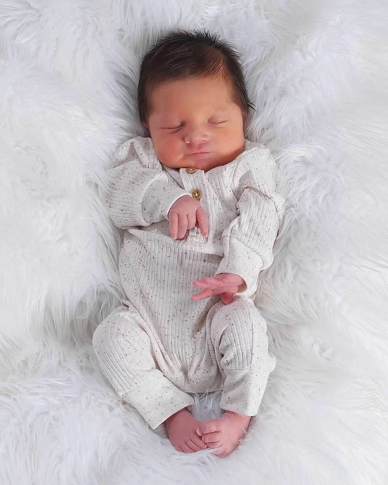 Karson joined the competition — help win amazing prizes! baby, baby_toddler_clothing, cheek, child, comfort, eye, face, fur, gesture, happy, head, linens, lip, nose, person, sitting, skin, sleeve, textile, toddler