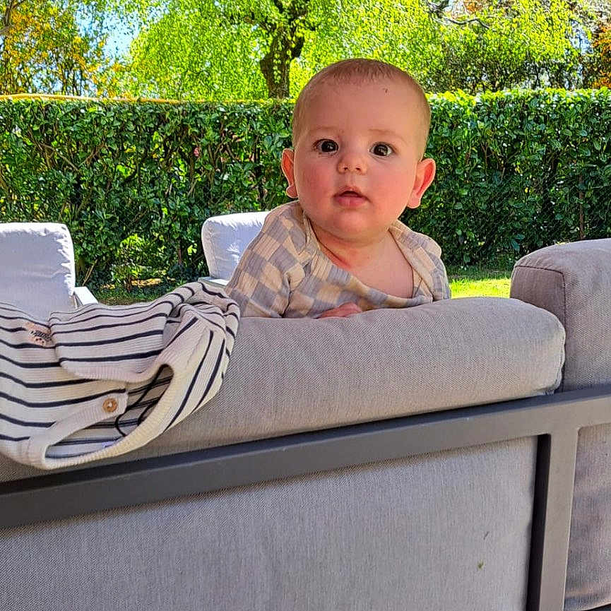 Leandro participe au concours pour gagner de l'argent avec cette photo : architecture, backyard, building, couch, face, furniture, grass, head, jar, nature, outdoors, park, person, photography, plant, portrait, pottedplant, shelter, tree, yard