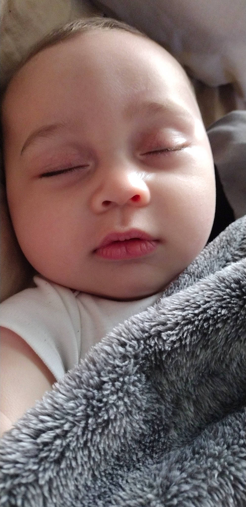 Eliyas joined the competition — help win amazing prizes! baby, cheek, child, comfort, eye, eyelash, finger, gesture, grey, hand, happy, lip, mammal, mouth, nose, pattern, person, skin, toddler, vertebrate