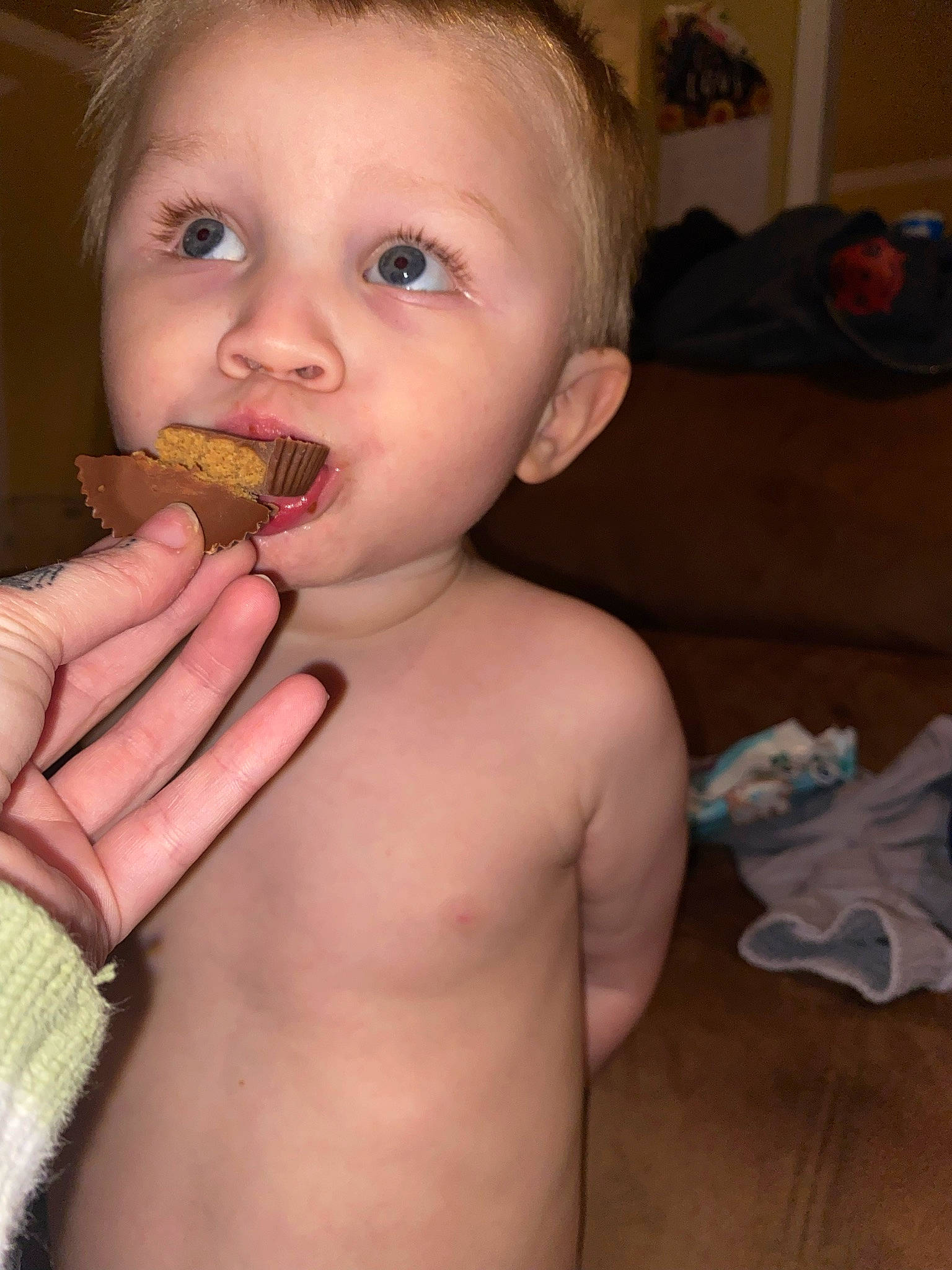 Abel joined the competition — help win amazing prizes! baby, cheek, chin, eye, eyelash, finger, food_craving, gesture, hair, hand, human_body, jaw, lip, mouth, neck, nose, person, skin, thumb, toddler