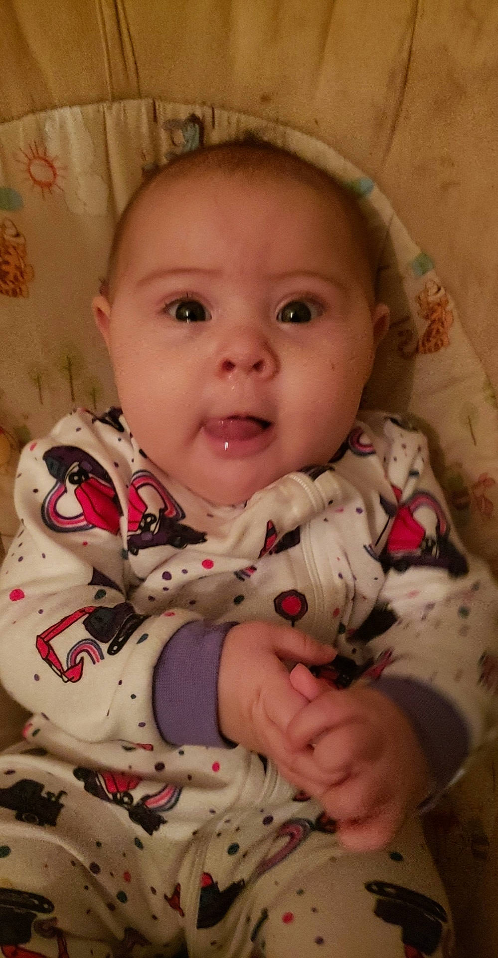 Anastasia joined the competition — help win amazing prizes! baby, baby_toddler_clothing, cheek, chin, comfort, eye, face, facial_expression, head, human_body, iris, lip, mammal, mouth, nose, person, pink, skin, sleeve, smile
