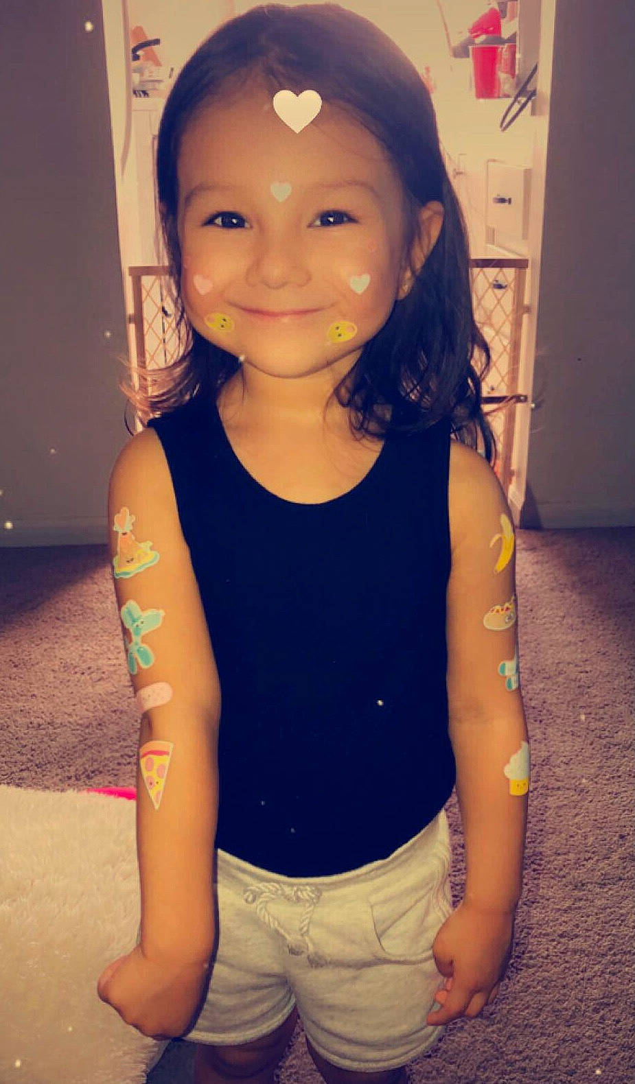 Adalena joined the competition — help win amazing prizes! black_hair, chest, cool, eyebrow, eyelash, gesture, happy, human, iris, jaw, joy, lip, mouth, neck, person, shoulder, skin, sleeve, smile, t_shirt