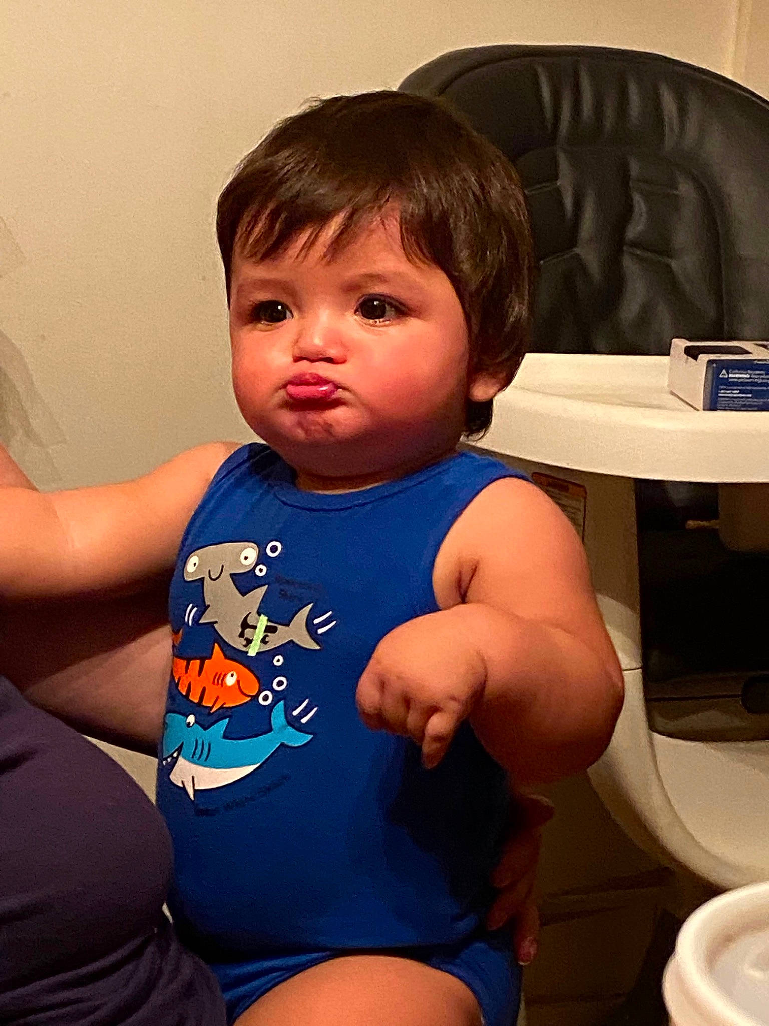 Issac is registered to the contest to win money with this photo: cheek, chest, child, chin, elbow, finger, fun, happy, joint, mouth, neck, person, shoulder, skin, sleeve, standing, stomach, thigh, toddler, trunk