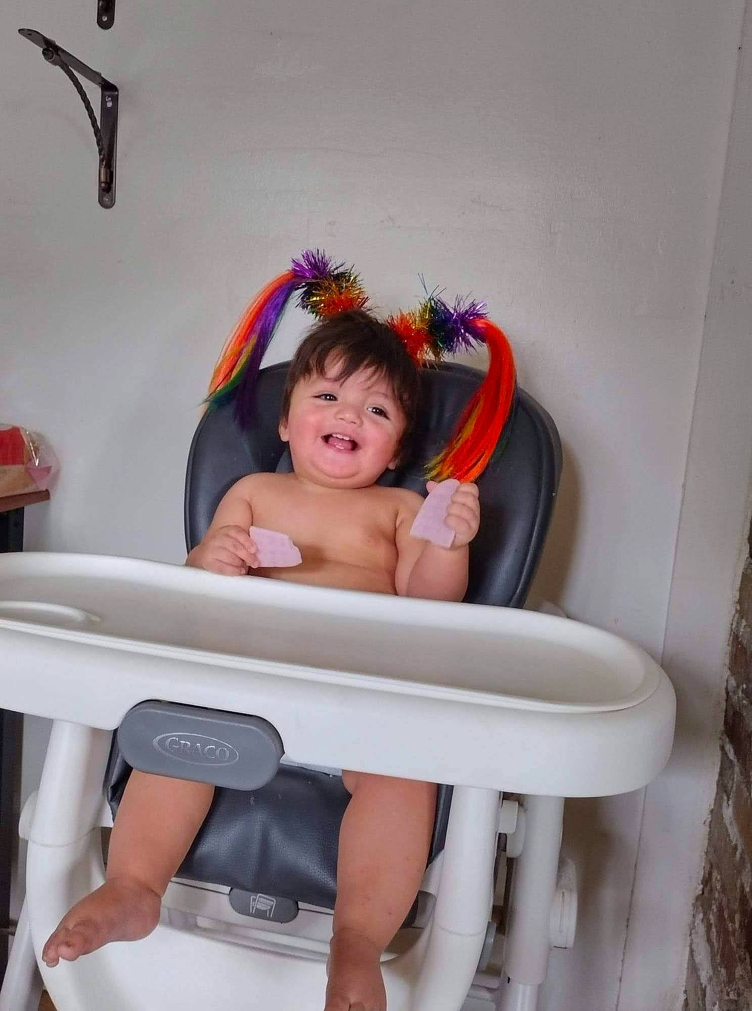 Issac joined the competition — help win amazing prizes! baby, baby_products, baby_safety, baby_toddler_clothing, child, comfort, fun, happy, human_leg, leisure, magenta, person, room, service, sitting, smile, thigh, thumb, toddler