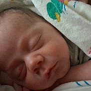 Aza joined the competition — help win amazing prizes! baby, blanket, calm, child, closeup, cute, expression, face, head, indoors, infant, newborn, peaceful, portrait, rest, skin, sleeping, soft, wrapped, young