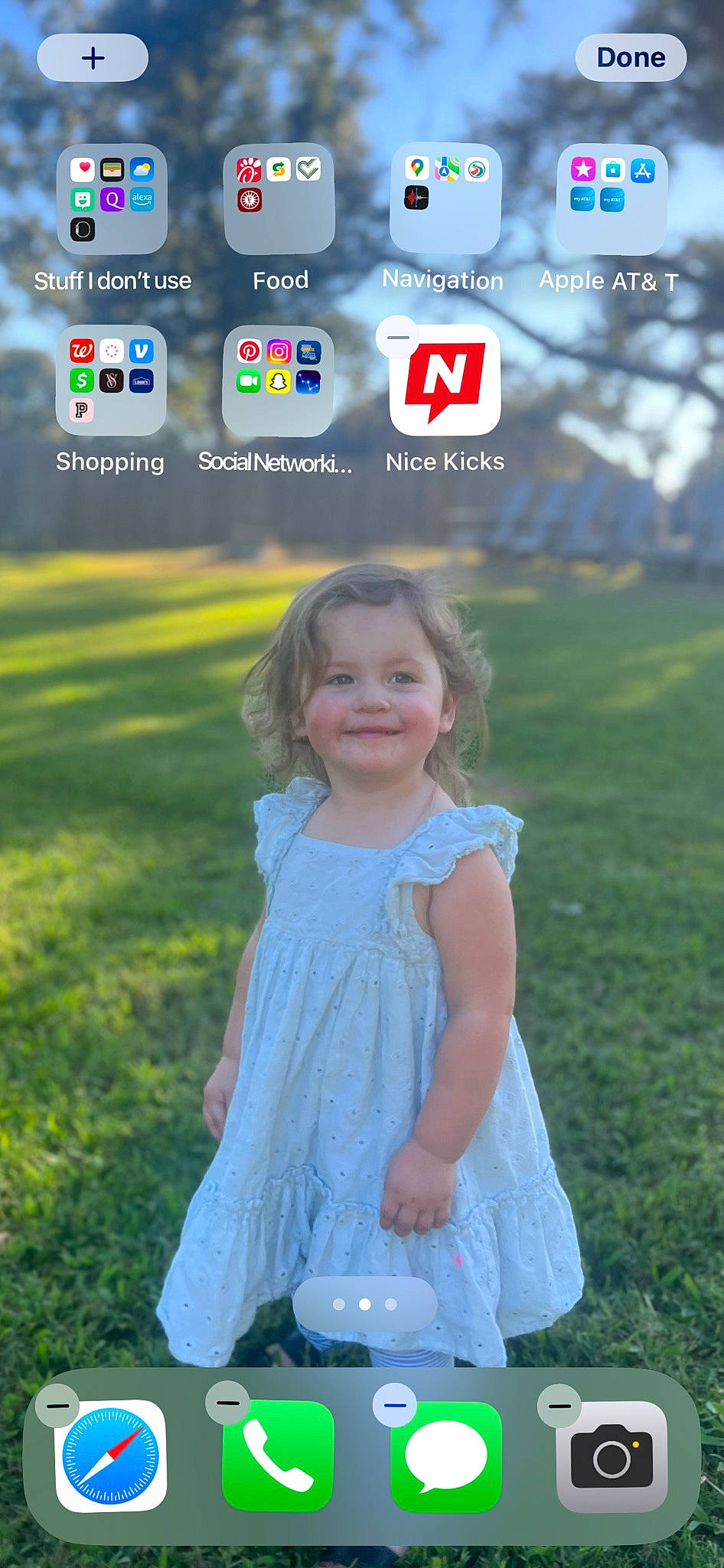 Callie is registered to the contest to win money with this photo: baby_toddler_clothing, day_dress, dress, electric_blue, flash_photography, fun, grass, grassland, green, happy, joy, landscape, leisure, meadow, morning, natural_environment, people_in_nature, person, photograph, recreation