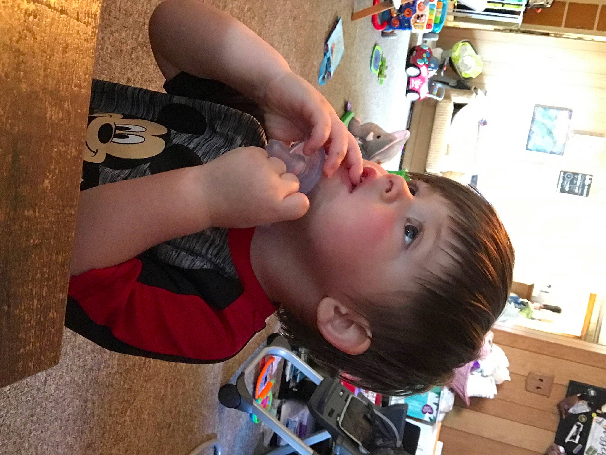 Silas joined the competition — help win amazing prizes! abdomen, baby, black_hair, chest, child, ear, eyelash, finger, fun, happy, house, mouth, neck, nose, person, play, room, skin, smile, t_shirt