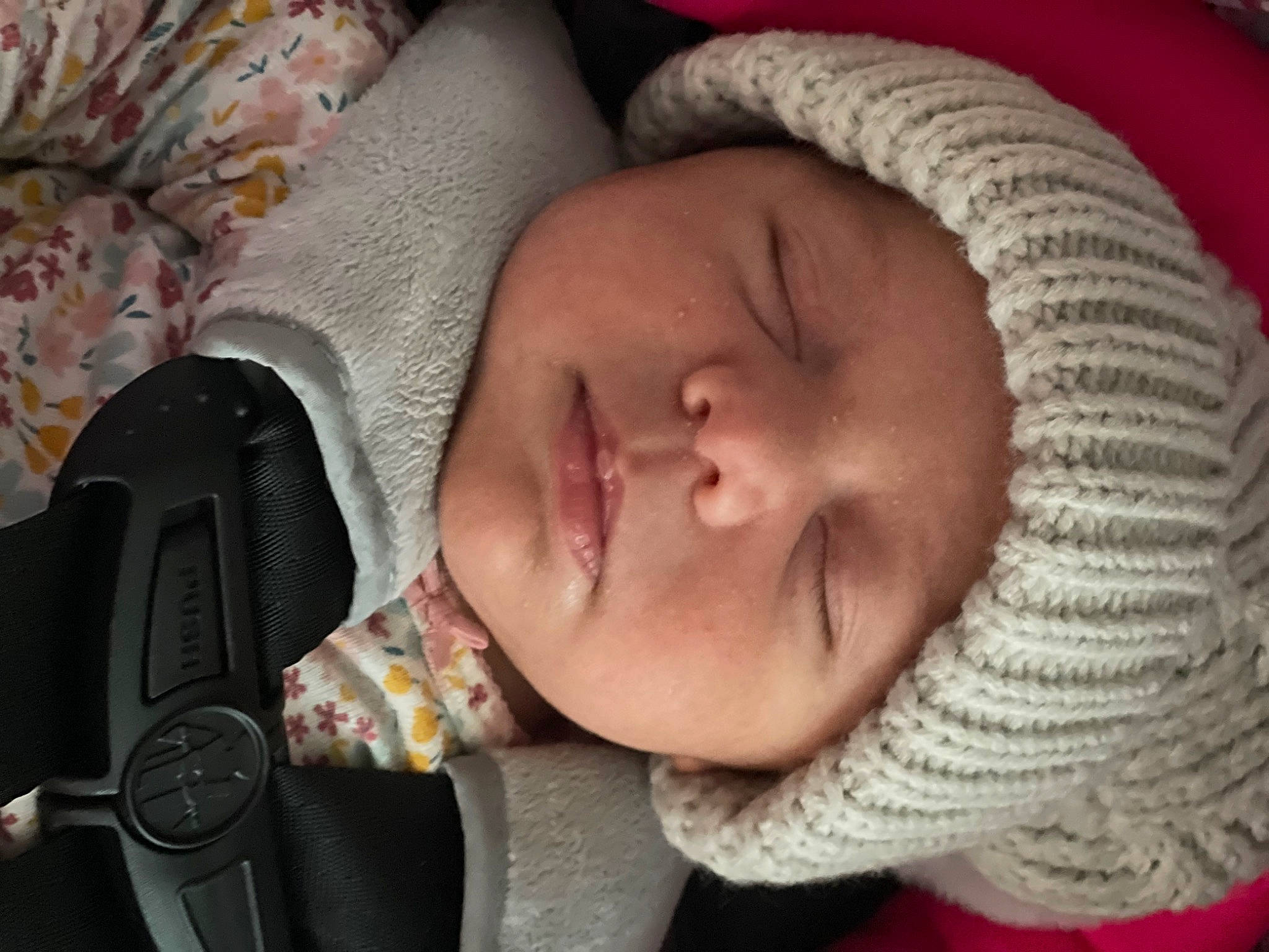 Baileigh joined the competition — help win amazing prizes! baby, baby_sleeping, baby_toddler_clothing, cheek, chin, comfort, ear, eye, eyelash, forehead, headgear, headwear, human_body, iris, lip, mouth, nose, organ, person, skin
