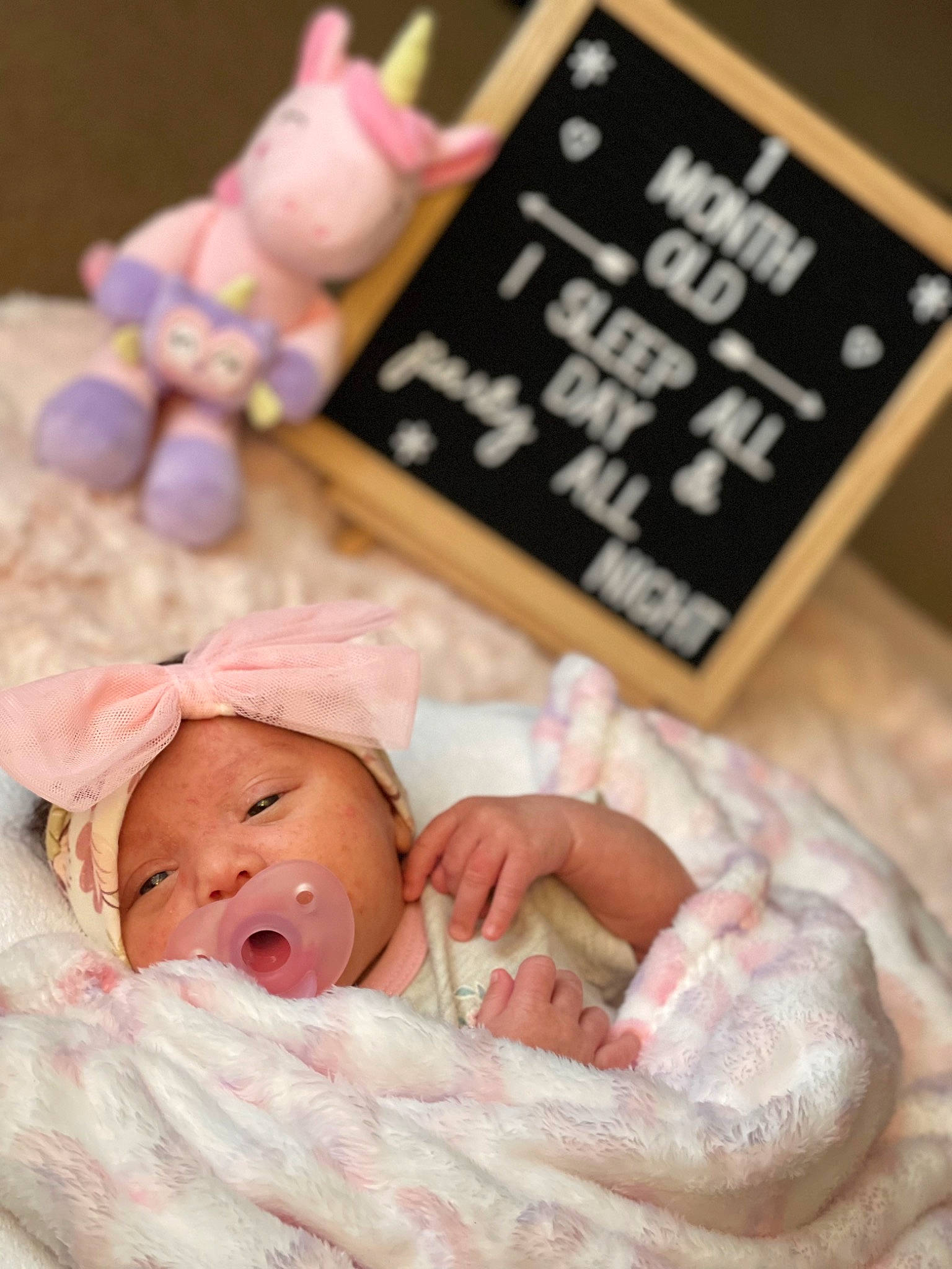 Baileigh joined the competition — help win amazing prizes! baby, baby_products, baby_sleeping, baby_toddler_clothing, cheek, child, comfort, event, finger, font, handwriting, happy, headwear, linens, person, pink, room, skin, textile, toddler