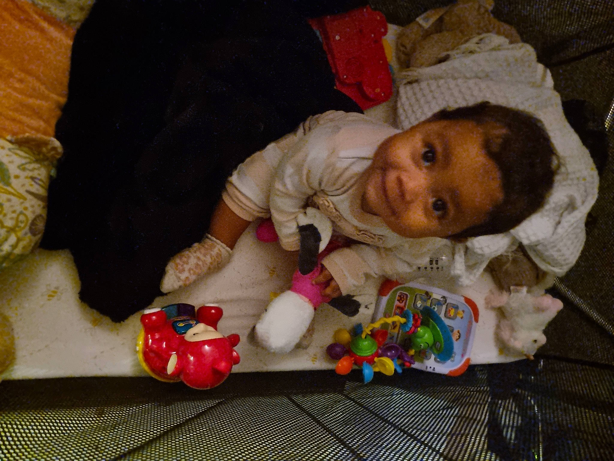 Avana Rose is registered to the contest to win money with this photo: baby, baby_products, baby_toddler_clothing, carmine, cheek, child, comfort, eye, facial_expression, flooring, fun, head, person, room, smile, stuffed_toy, textile, toddler, toy, vertebrate