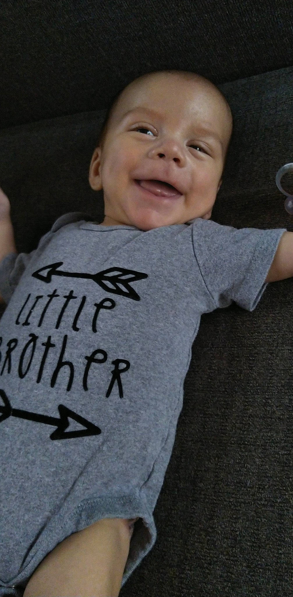 Leonardo joined the competition — help win amazing prizes! cheek, chin, eye, eyebrow, face, facial_expression, finger, gesture, grey, hand, happy, head, nose, person, sleeve, smile, standing, style, t_shirt, thumb