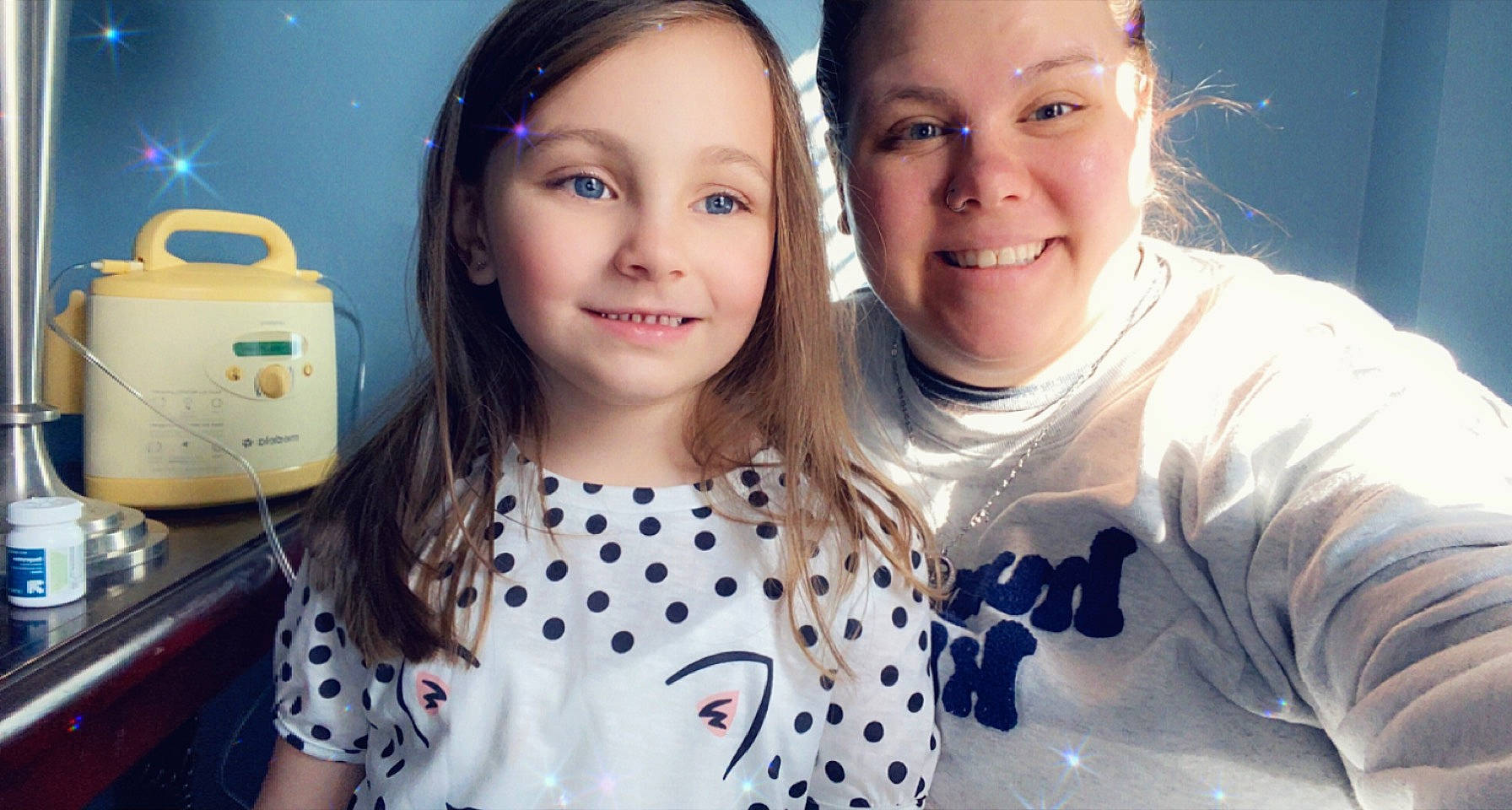 Emerie joined the competition — help win amazing prizes! baby_toddler_clothing, blond, child, event, face, facial_expression, flash_photography, fun, gesture, hair, hairstyle, happy, head, iris, joy, person, skin, sleeve, smile, t_shirt